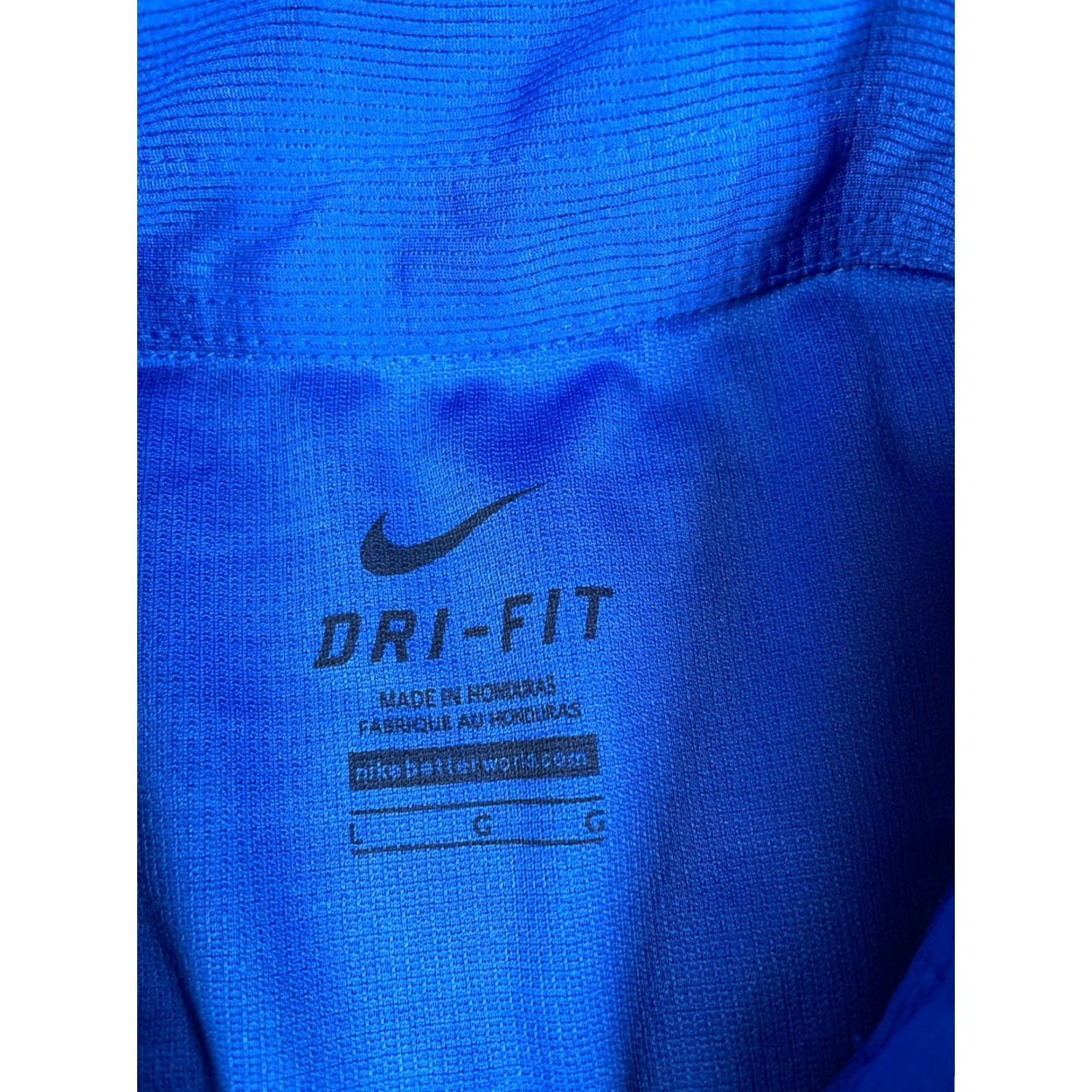 Nike Nike Dri-Fit Americans Polo Shirt Adult Large Blue Embroidered Patriotic Shirt Mens Polo Size US L / EU 52-54 / 3 - 3 Thumbnail