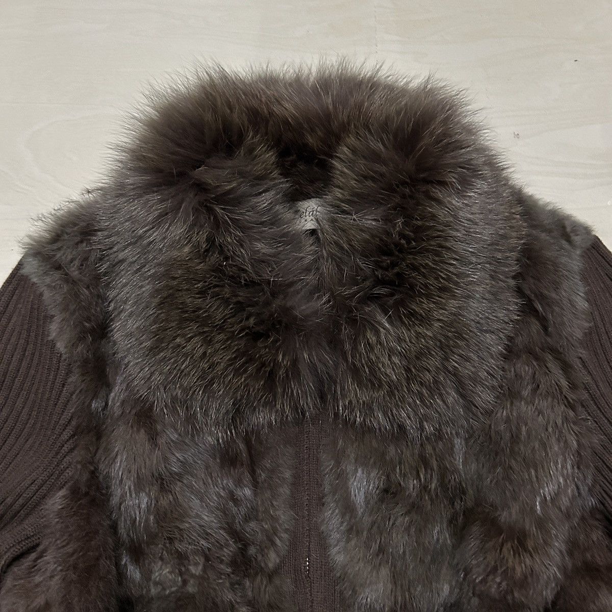 14th Addiction 2000s Japanese Archive Fur Fox Jacket ifsixwasnine LGB style Size US XXS / EU 40 - 4 Thumbnail