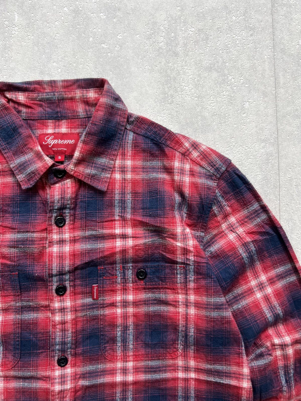 Supreme 00’s SUPREME CHECKED RARE SHIRT Y2K SMALL LOGO VINTAGE Size US S / EU 44-46 / 1 - 2 Thumbnail
