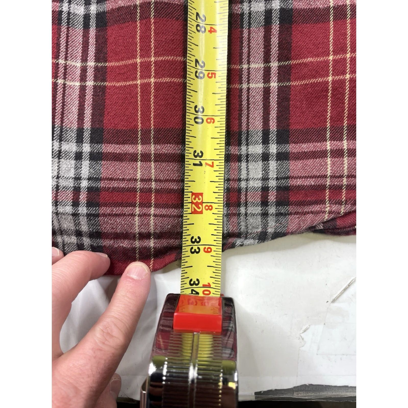 Carhartt Carhartt Shirt Mens 2XL Dark Red Heavy Flannel Button Up Outdoor Workwear S198 Size US XXL / EU 58 / 5 - 5 Thumbnail