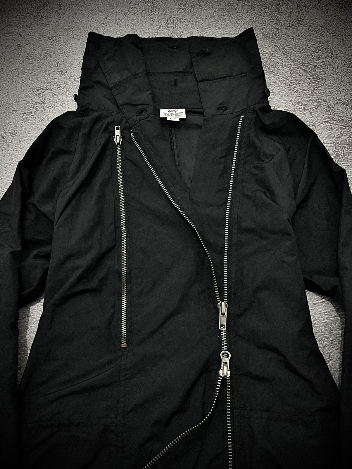 Levi's 90s Levis Asymmetric Highneck Jacket Size US M / EU 48-50 / 2 - 4 Thumbnail
