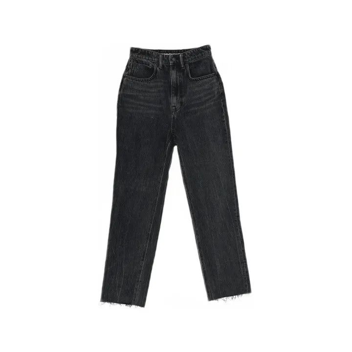 Alexander Wang Alexander Wang Casual Plain Straight Pants 0079 Size 25" / US 0 / IT 36 - 1 Thumbnail