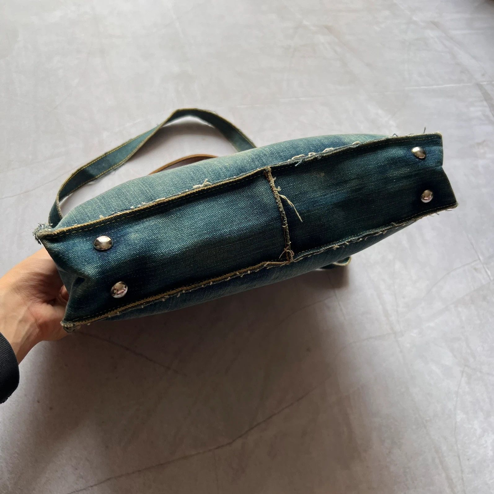 Hysteric Glamour vintage Miss Sixty Shoulder Bag denim Y2K style diesel GGL Size ONE SIZE - 7 Thumbnail
