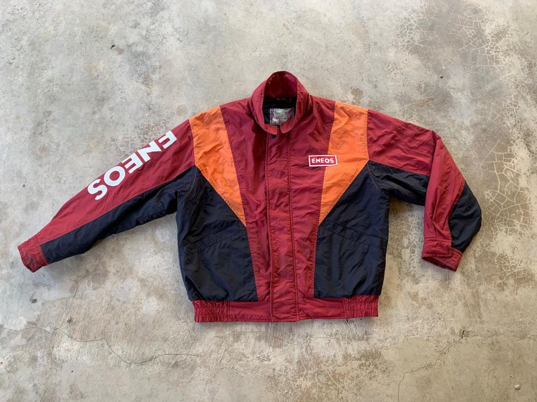 Japanese Brand × Vintage Vintage ENOES Quilted Zipper Jacket Size US L / EU 52-54 / 3 - 3 Thumbnail