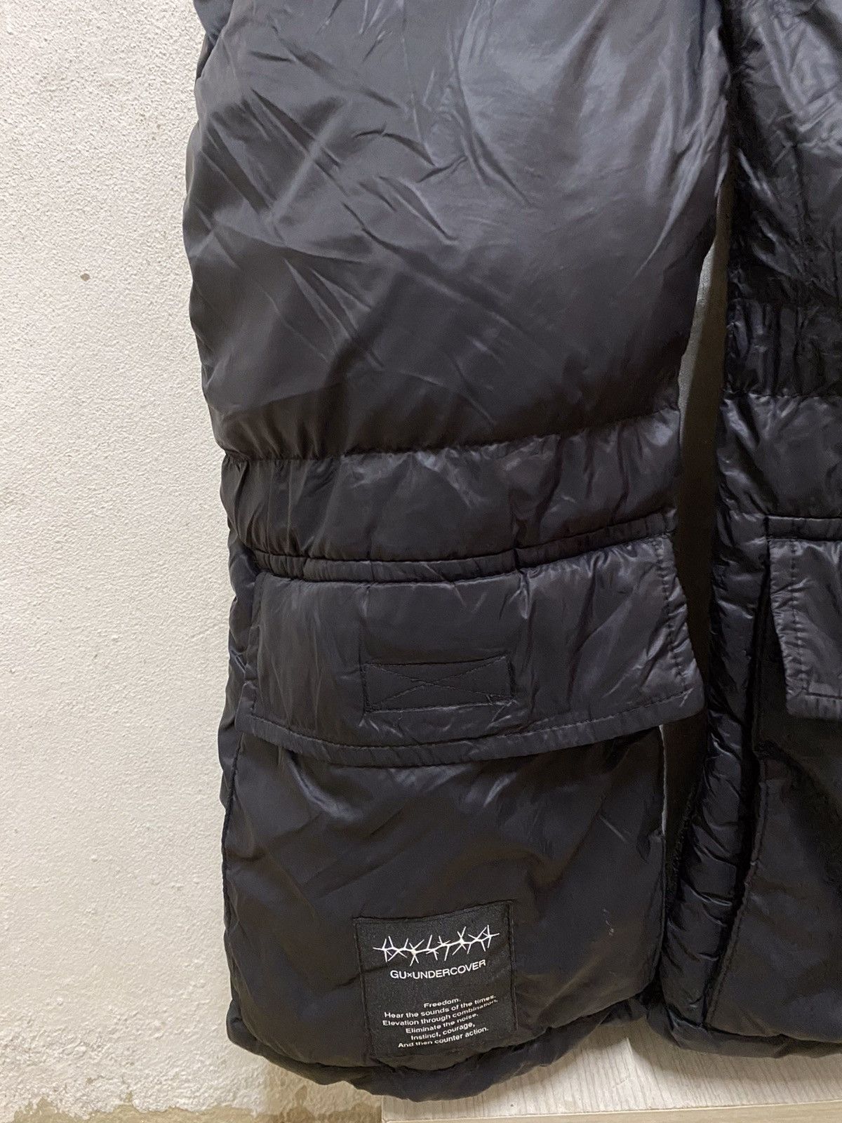 GU × Undercover Gu x Undercover Black Multipocket Muffler Neck Warmer Size ONE SIZE - 5 Thumbnail