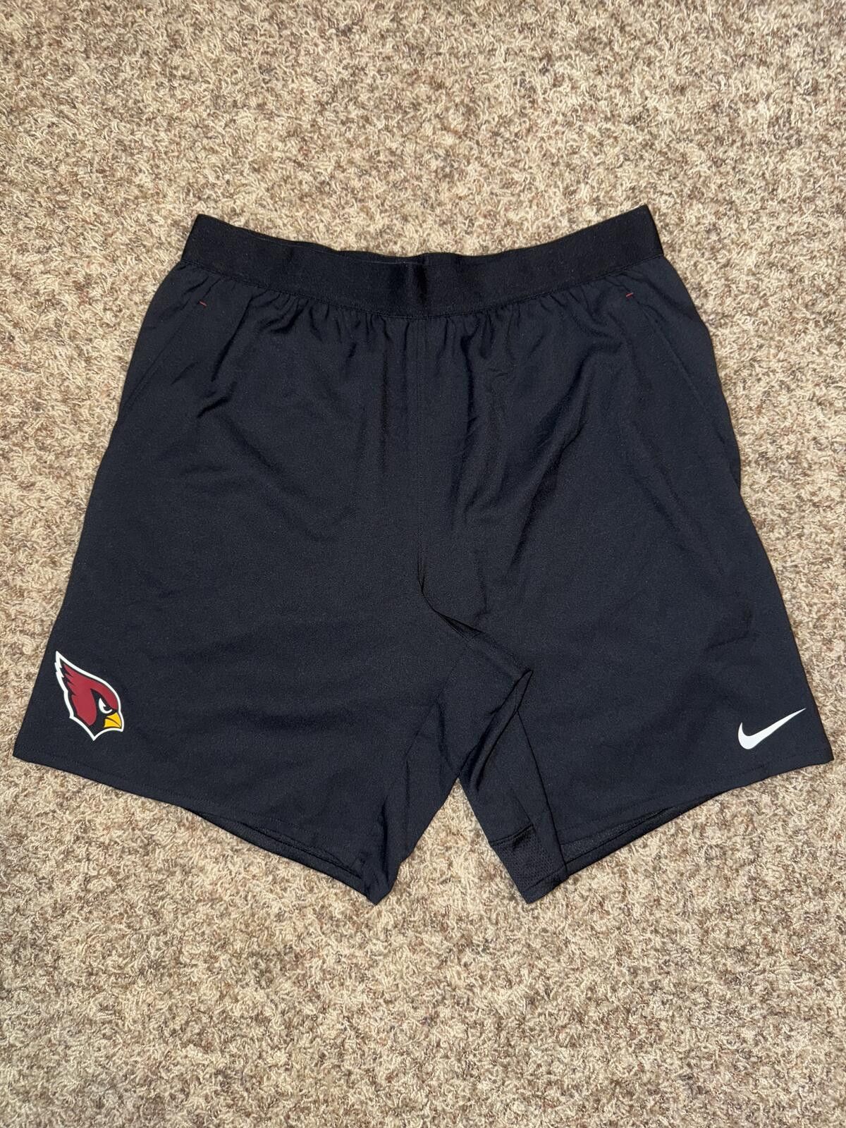 Nike Nike Men’s Black Arizona Cardinals Stretch Woven Shorts Size US 36 / EU 52 - 1 Thumbnail