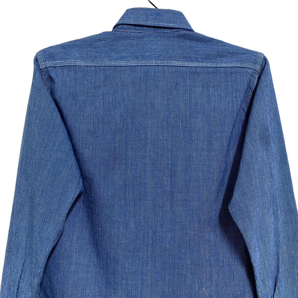 Sugar Cane Sugar Cane Pinstriped Wabash Indigo Denim Button Up Size US S / EU 44-46 / 1 - 10 Thumbnail