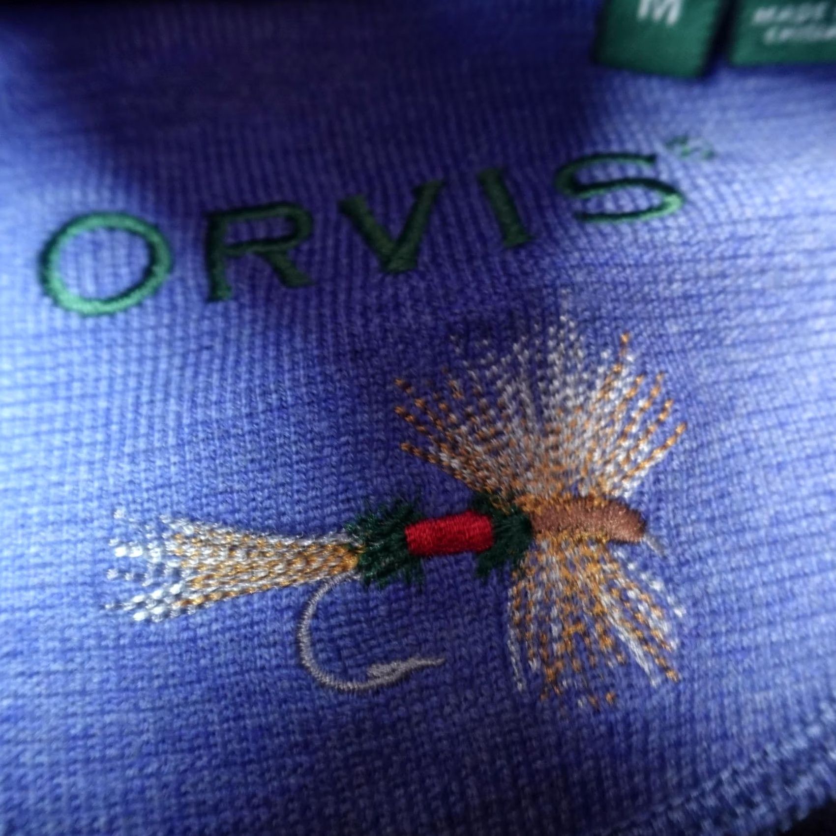 Orvis Orvis Sweater Mens M Blue Wool 1/4 Zip Mock Neck Knit Pullover Winter Casual Mens Size US M / EU 48-50 / 2 - 4 Thumbnail