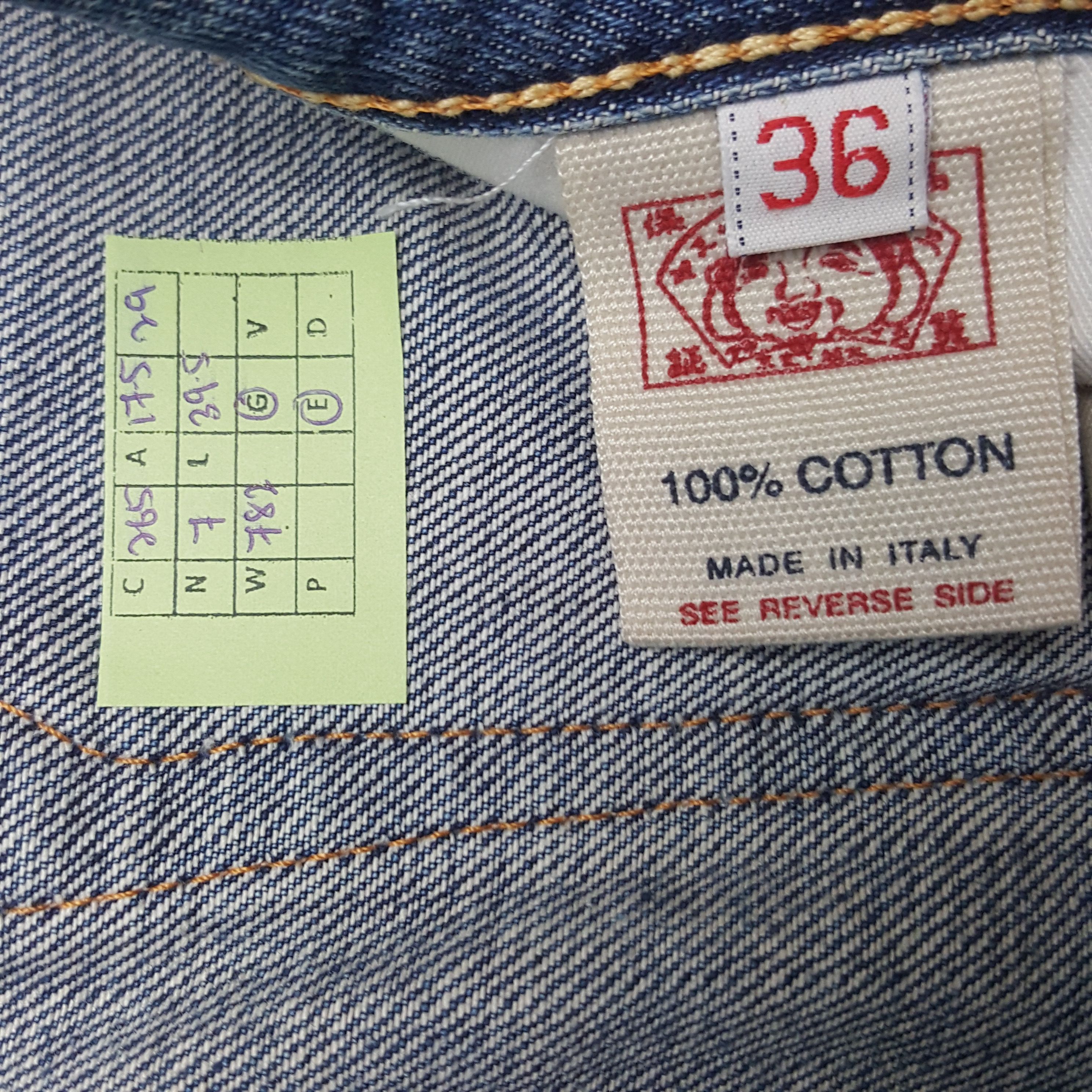 Japanese Brand × Vintage Vintage Evisu Japanese Brand Daicock Custom Art Denim Size US 35 - 8 Thumbnail