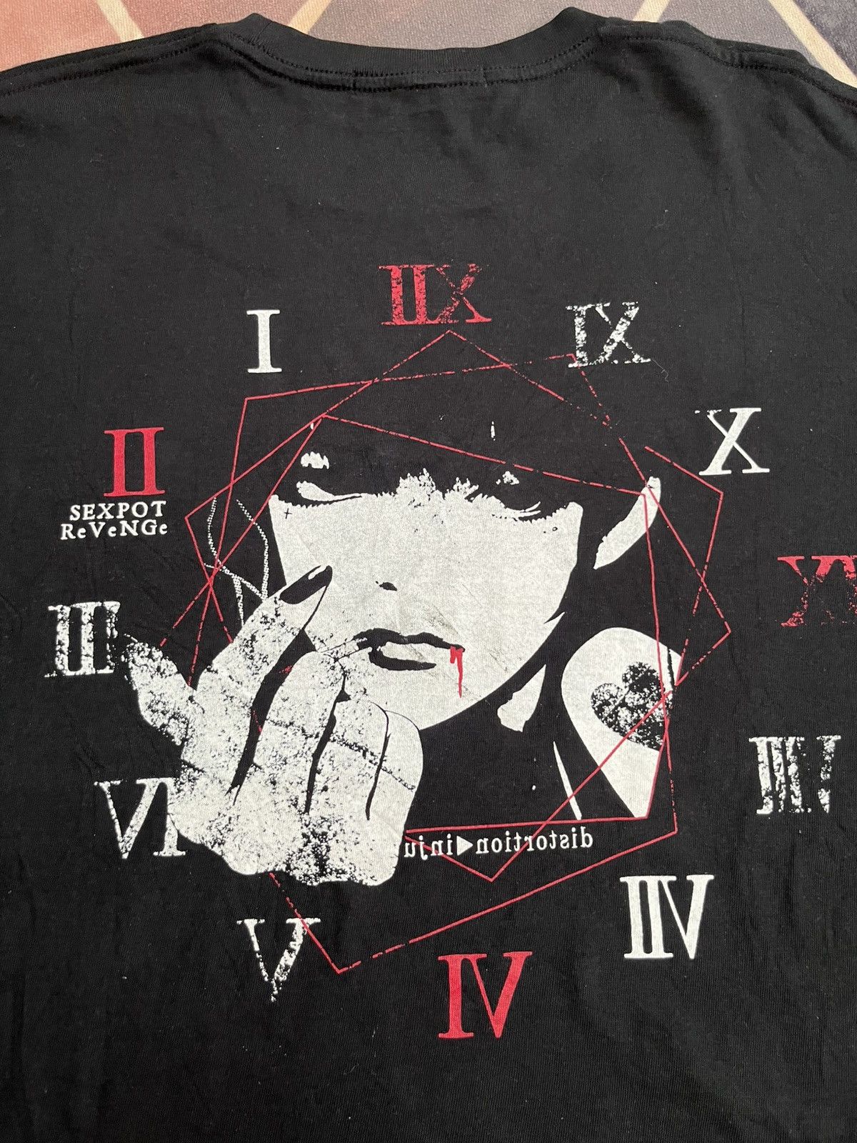 Hysteric Glamour 💥Japanese PUNK Sex Pot Revenge Seditionaries Style Size US XXL / EU 58 / 5 - 10 Thumbnail