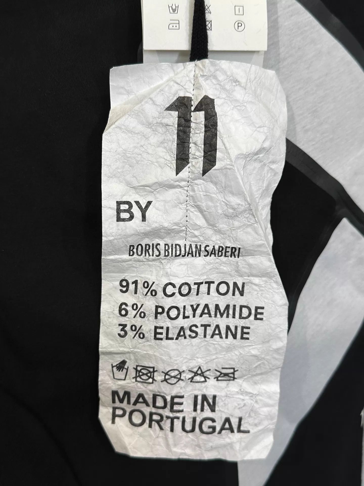 Boris Bidjan Saberi BBS 11by bbs P13 print cuffed sweatpants M new Size US 32 / EU 48 - 8 Thumbnail
