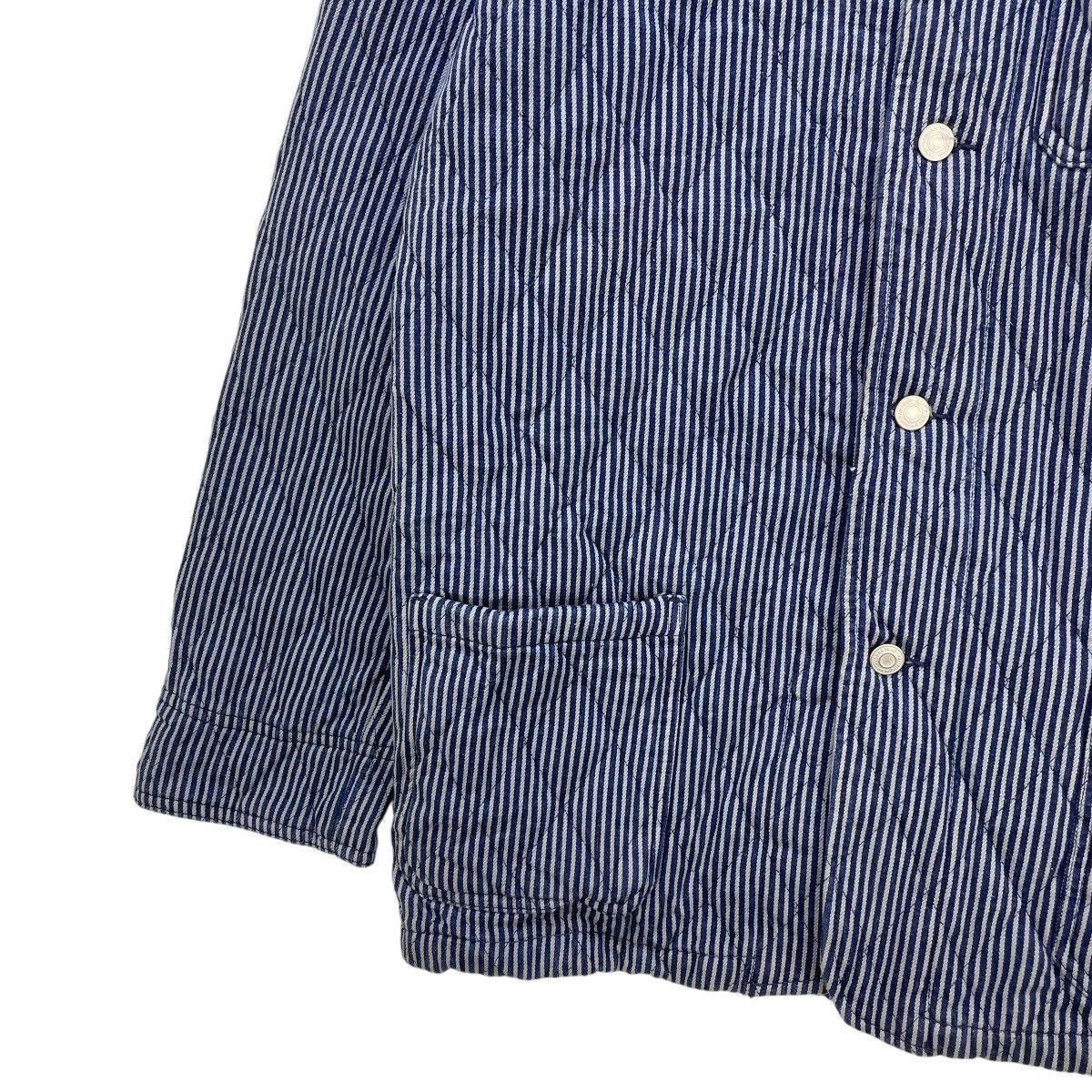 Japanese Brand Hikory Stripe Recipro Jacket Quilted Size US M / EU 48-50 / 2 - 4 Thumbnail