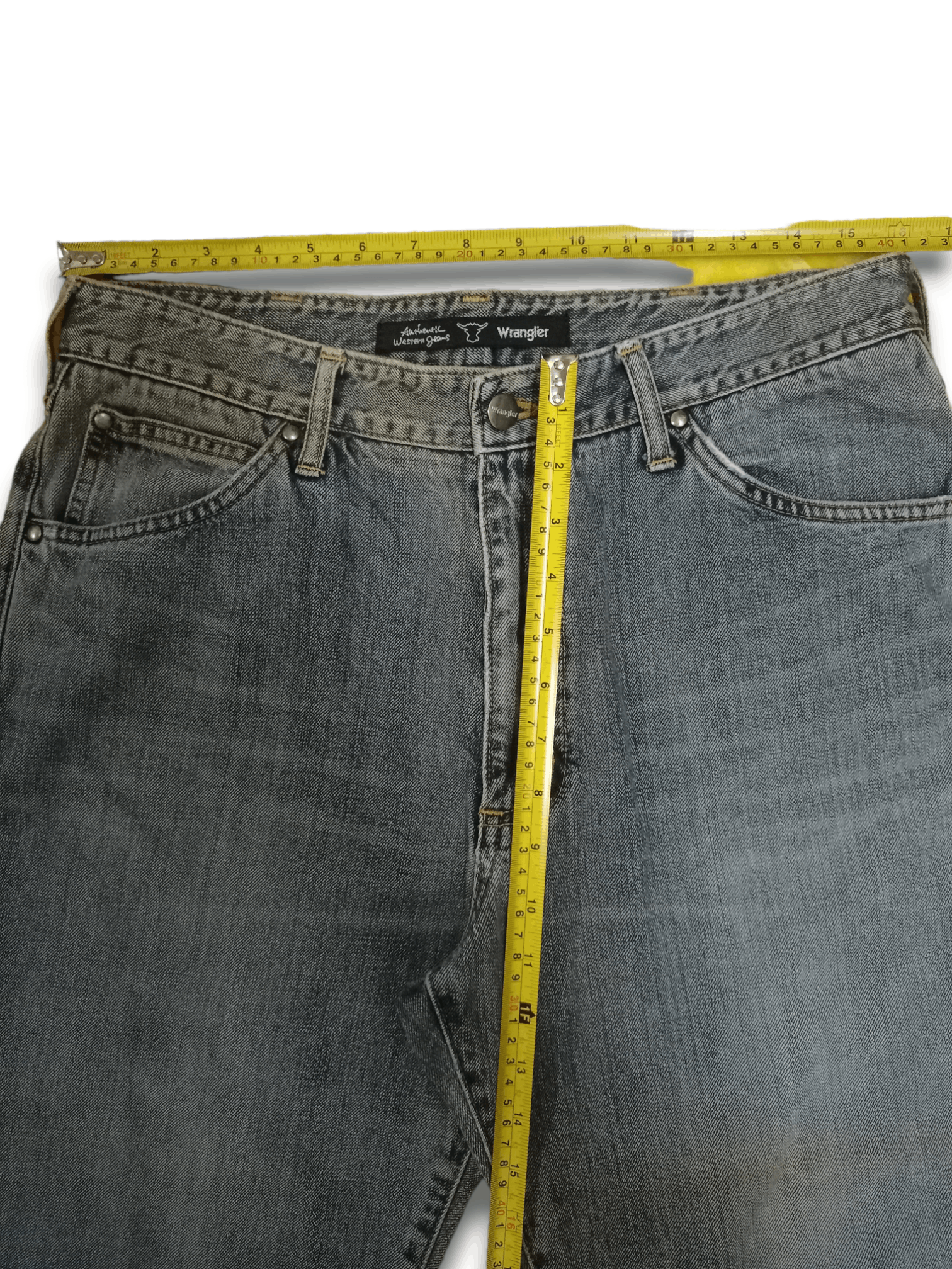 Wrangler Vintage Wrangler Blue Wash Distressed Baggy Jeans 32x32 Size US 32 / EU 48 - 9 Thumbnail