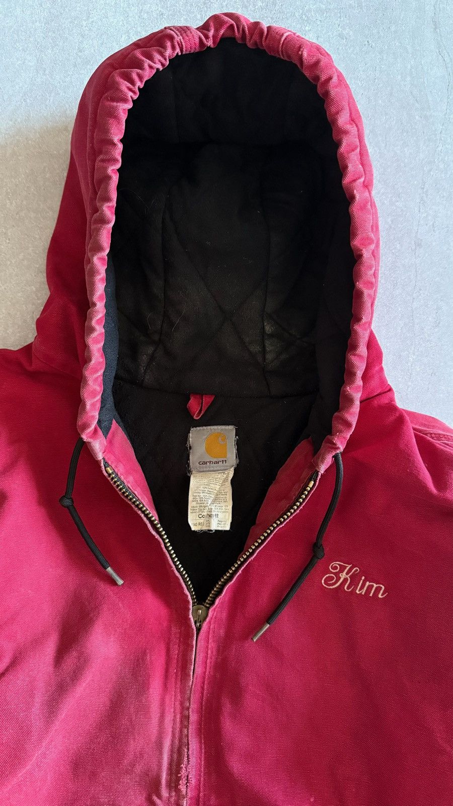Carhartt Carhartt Hooded Jacket (Red) Size US XXL / EU 58 / 5 - 3 Thumbnail