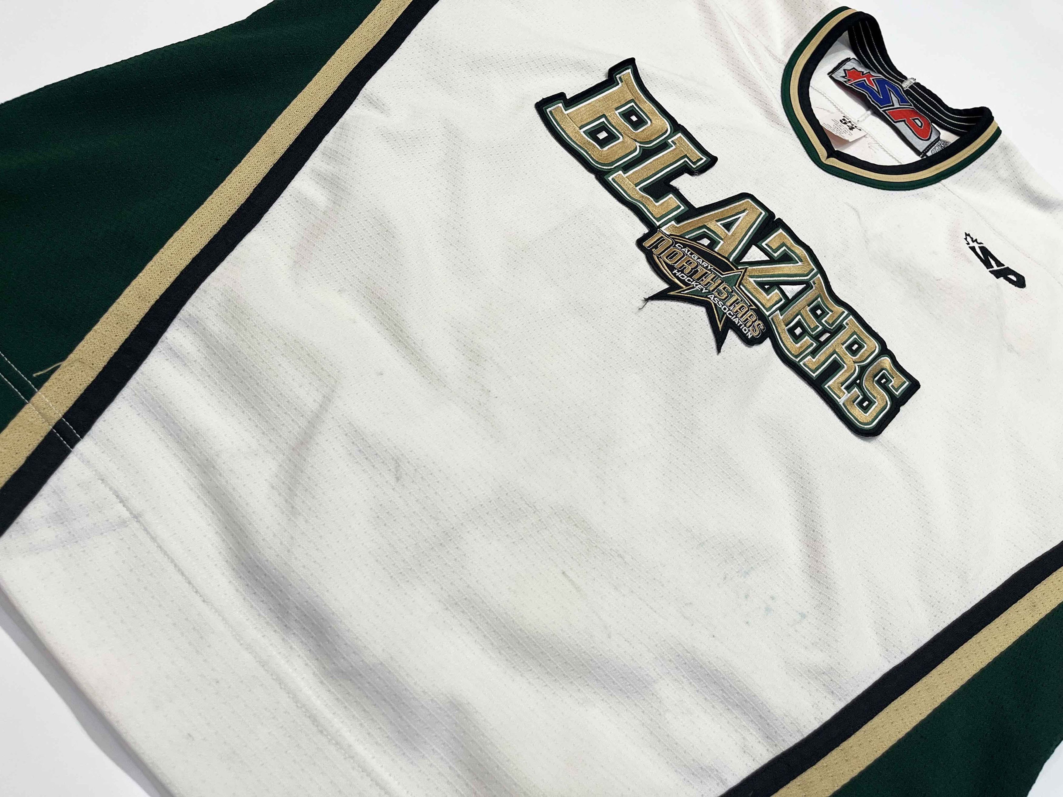 Vintage SP Pro Calgary North Stars Blazers #2 Game Hockey Jersey Size US XL / EU 56 / 4 - 8 Thumbnail