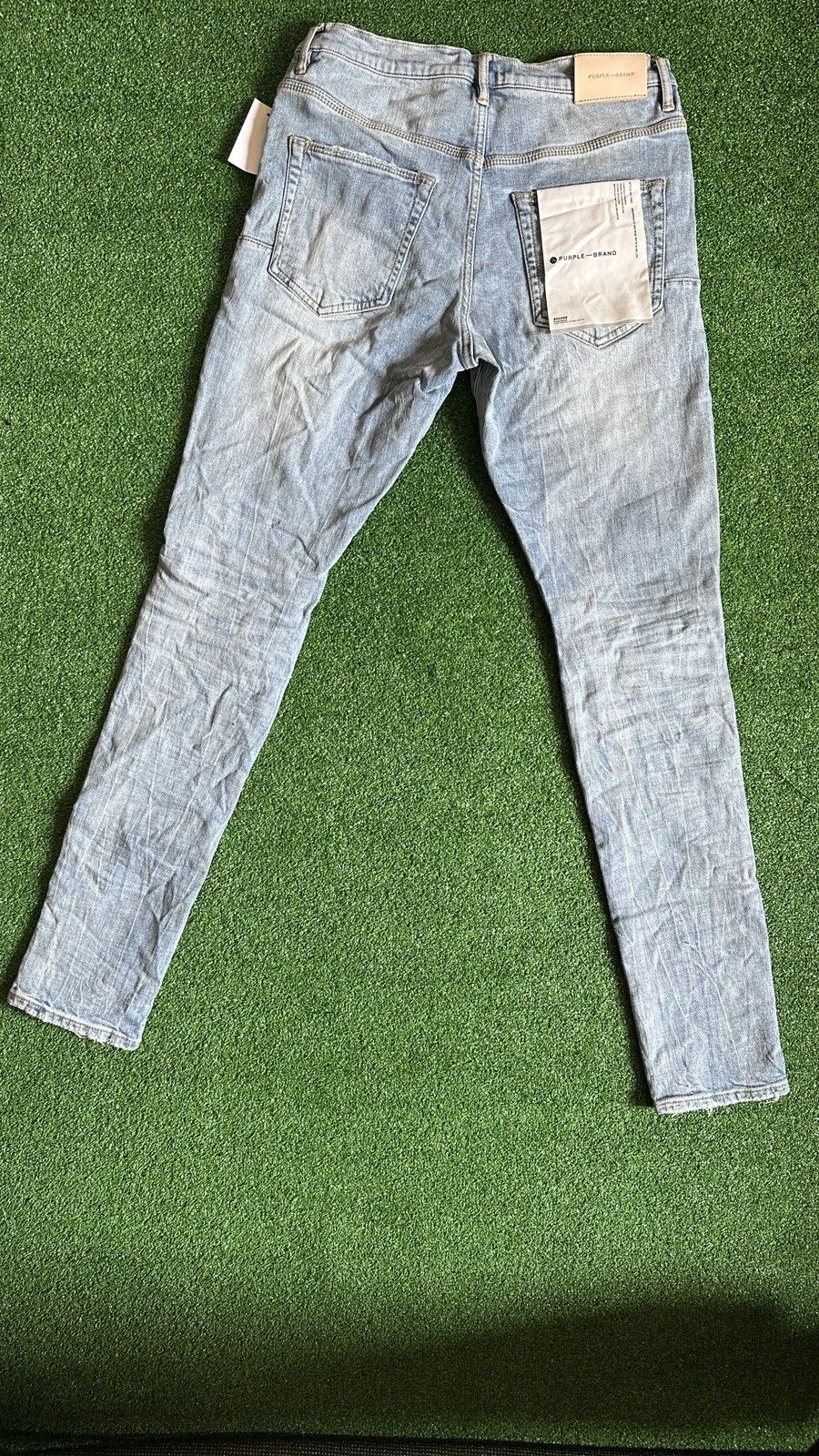 Purple Brand Purple Brand P002 Light Indigo Jeans Size US 32 / EU 48 - 3 Thumbnail