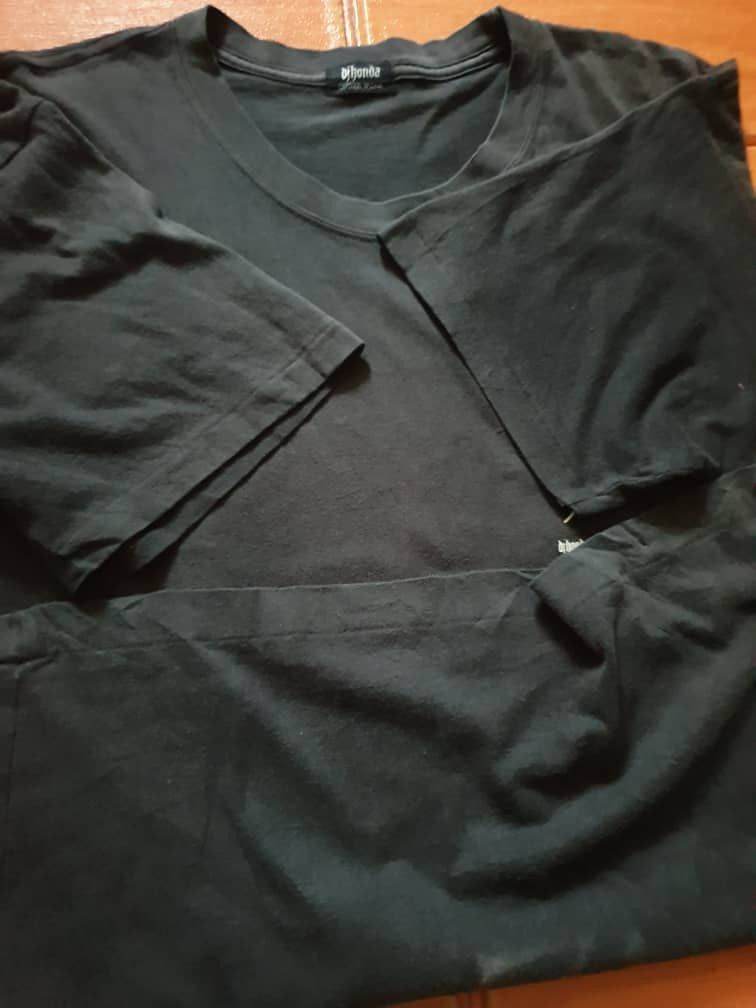Japanese Brand Vintage djhonda black shirt Size US M / EU 48-50 / 2 - 7 Thumbnail