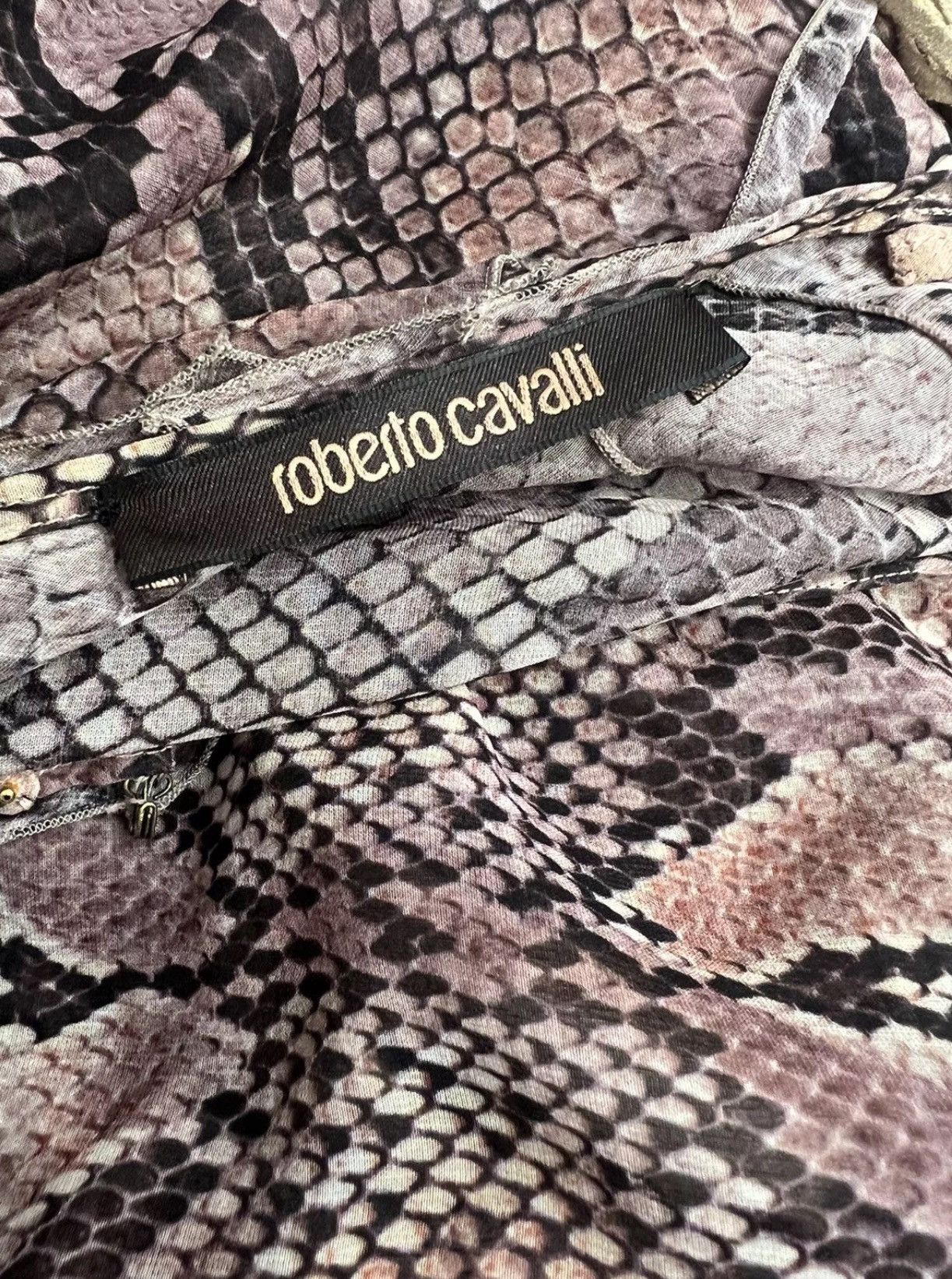 Roberto Cavalli Roberto Cavalli SS11 snakeskin lace up gown Size S / US 4 / IT 40 - 9 Thumbnail