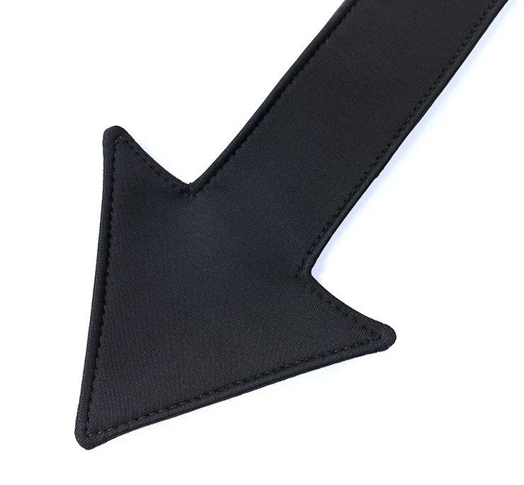 Japanese Brand × Vintage Avant garde fashion arrow neck tie with zip Size ONE SIZE - 5 Thumbnail