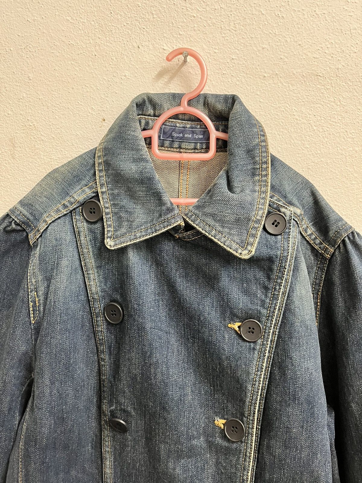 Japanese Brand Vintage Spick and Span Biker Denim Style Jacket Size US S / EU 44-46 / 1 - 4 Thumbnail