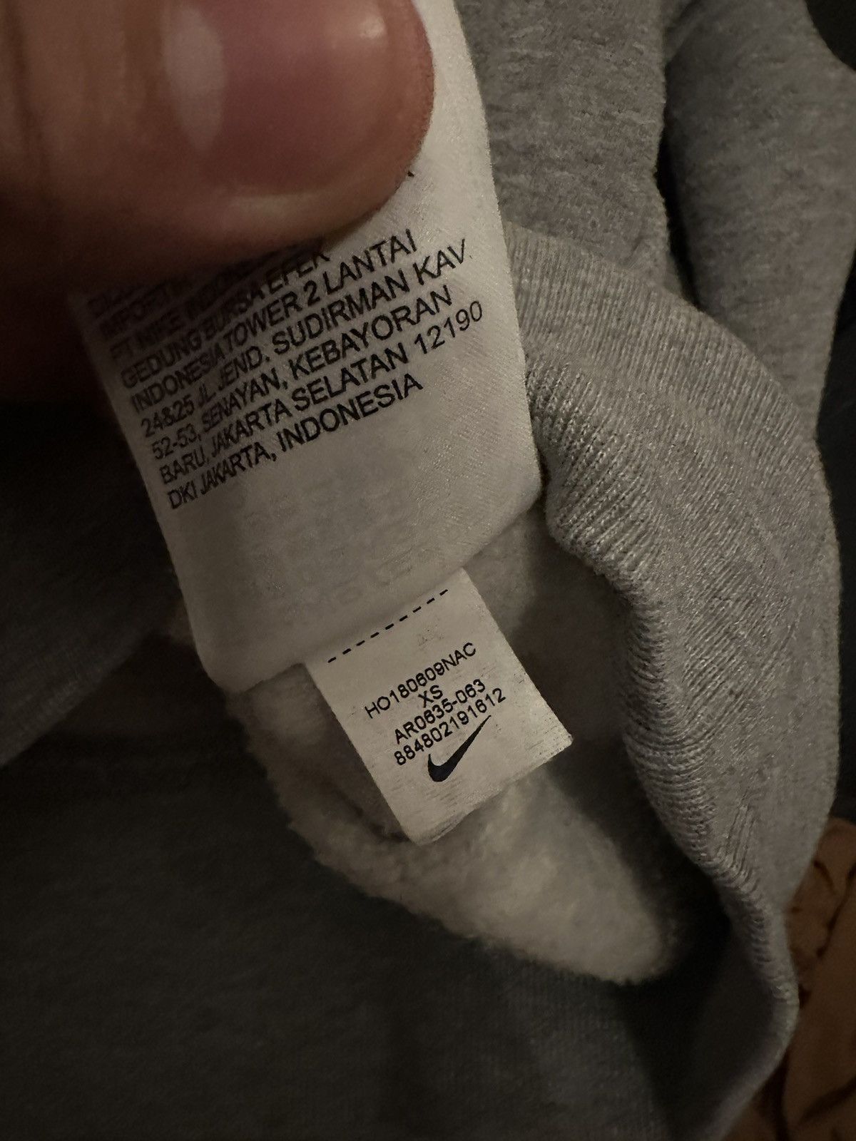 Fear of God × Nike Fear of god Nike sweatshirt size xs Size US XS / EU 42 / 0 - 7 Thumbnail