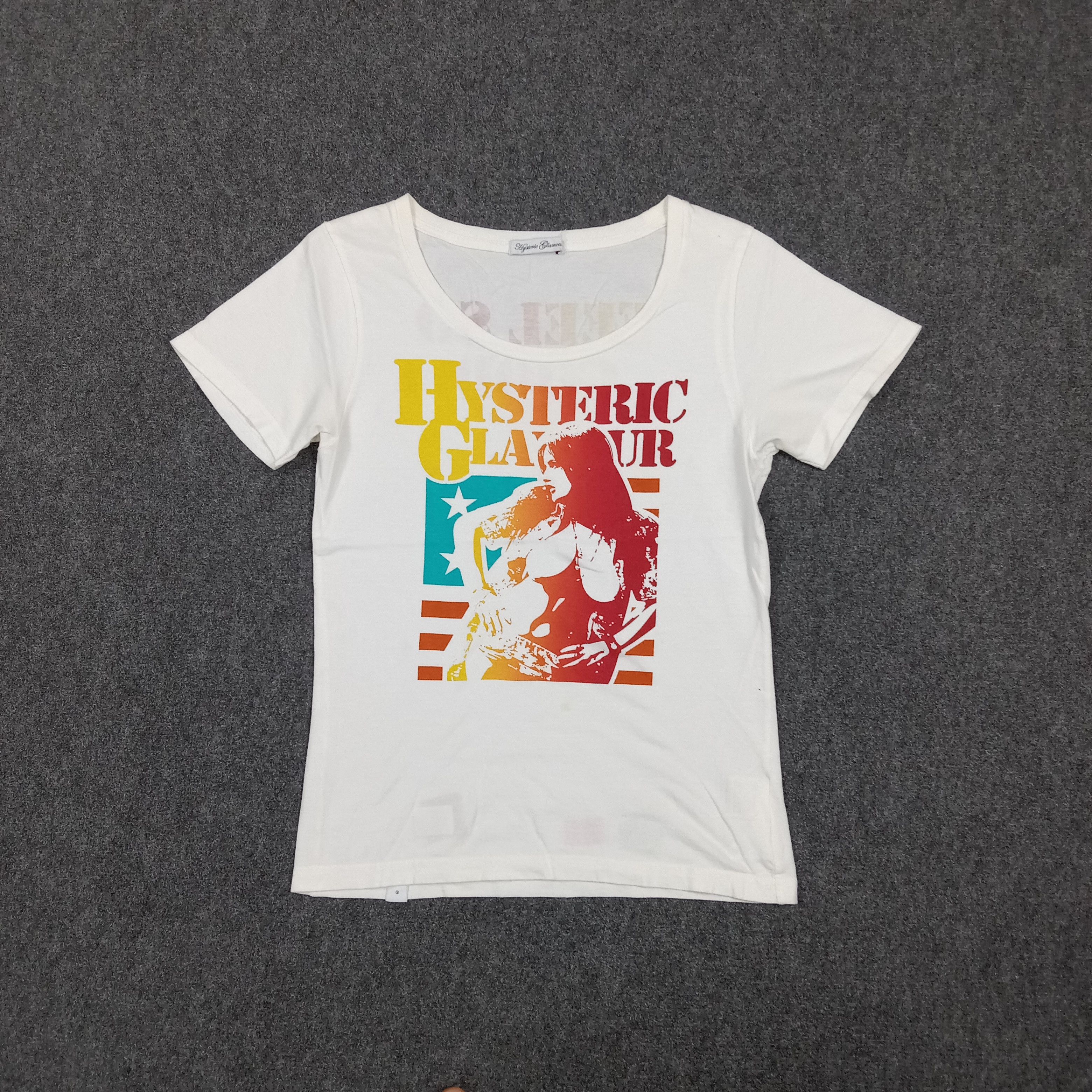 Hysteric Glamour Hysteric Glamour Japanese Streetwear Tshirt C285N68 Size XS / US 0-2 / IT 36-38 - 1 Thumbnail