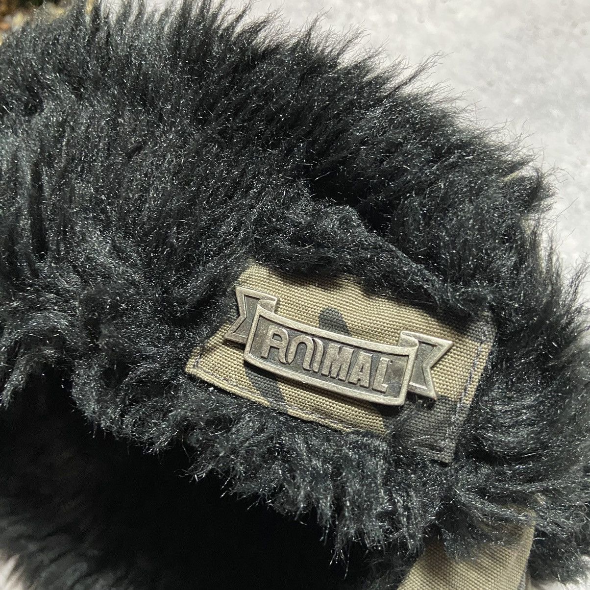 Vintage 📌 Vintage Y2K Animal Surf Camo Ushanka Hat Size ONE SIZE - 5 Thumbnail