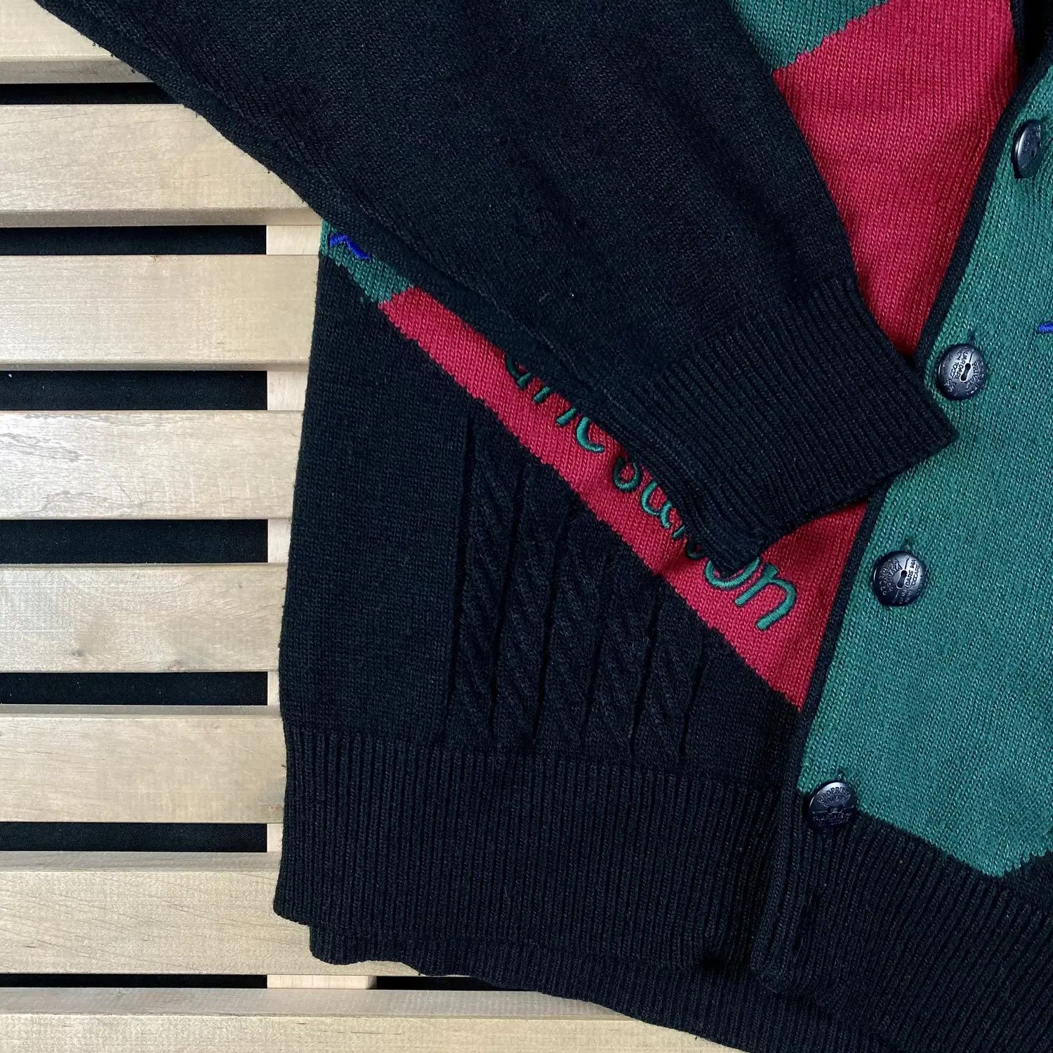 Carlo Colucci Mens Sweater Cardigan Carlo Colucci Vintage Size 50 Size US L / EU 52-54 / 3 - 3 Thumbnail