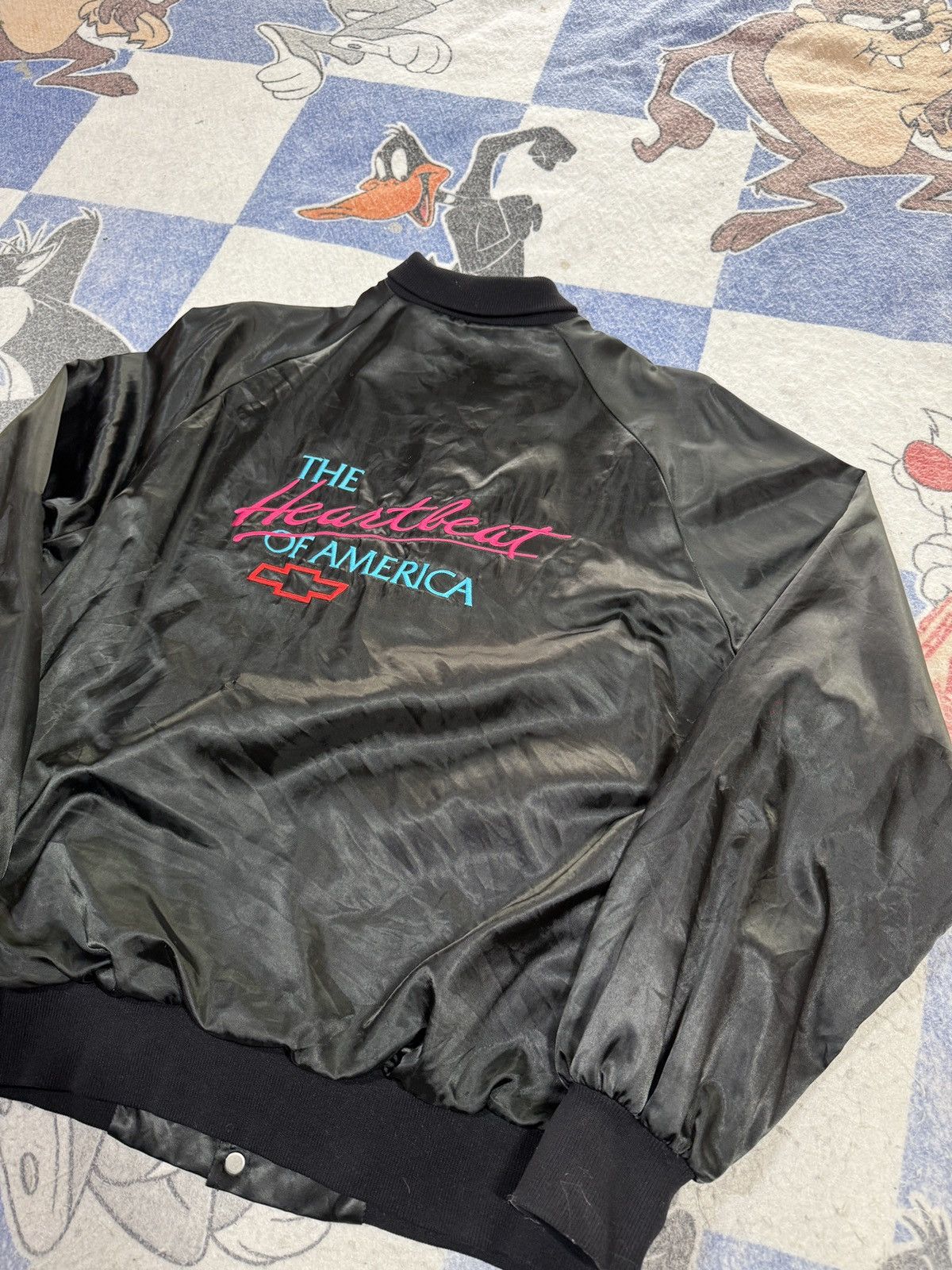 Chevrolet Vintage chevy satin bomber jacket Size US L / EU 52-54 / 3 - 4 Thumbnail