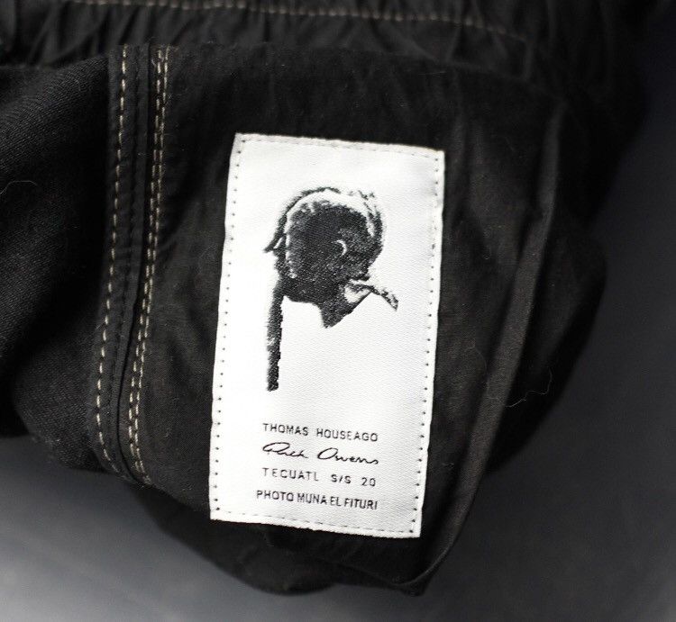 Rick Owens Rick Owens 20SS Tecuatl Runway Megalace Thomas Waxed Pants Size US 32 / EU 48 - 3 Thumbnail