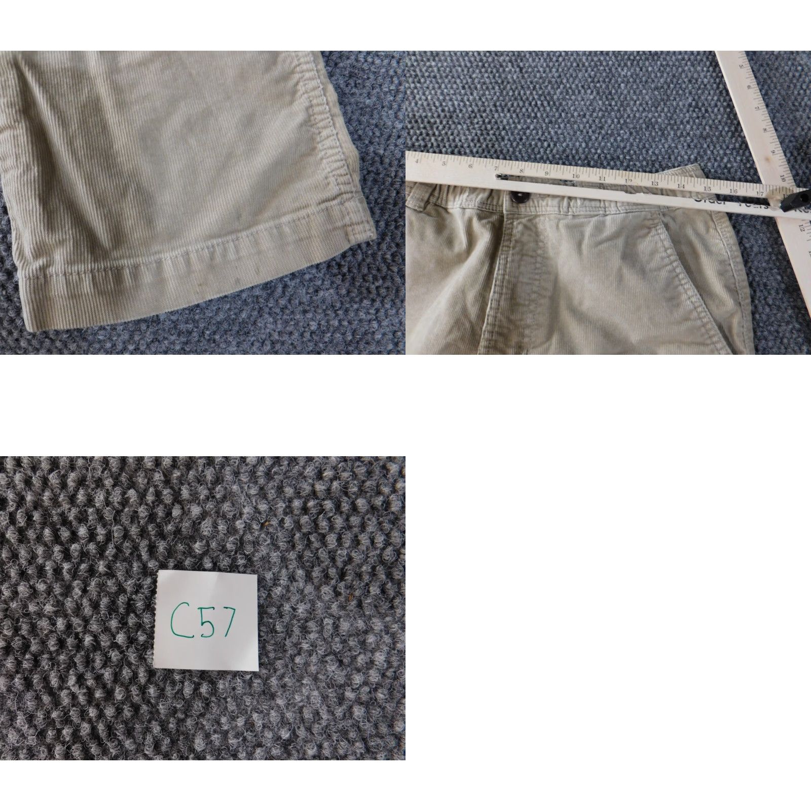 Southern Tide Southern Tide Pants 32x30 Mens beige stretch waist corduroy straight Size US 32 / EU 48 - 8 Thumbnail