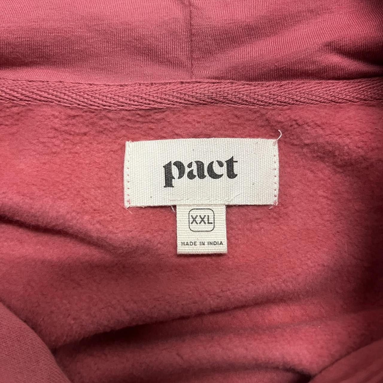 Vintage Crazy Vintage Y2K/2000s Blank Pink Zipup Hoodie Minimalist Essential! Size US XXL / EU 58 / 5 - 3 Thumbnail