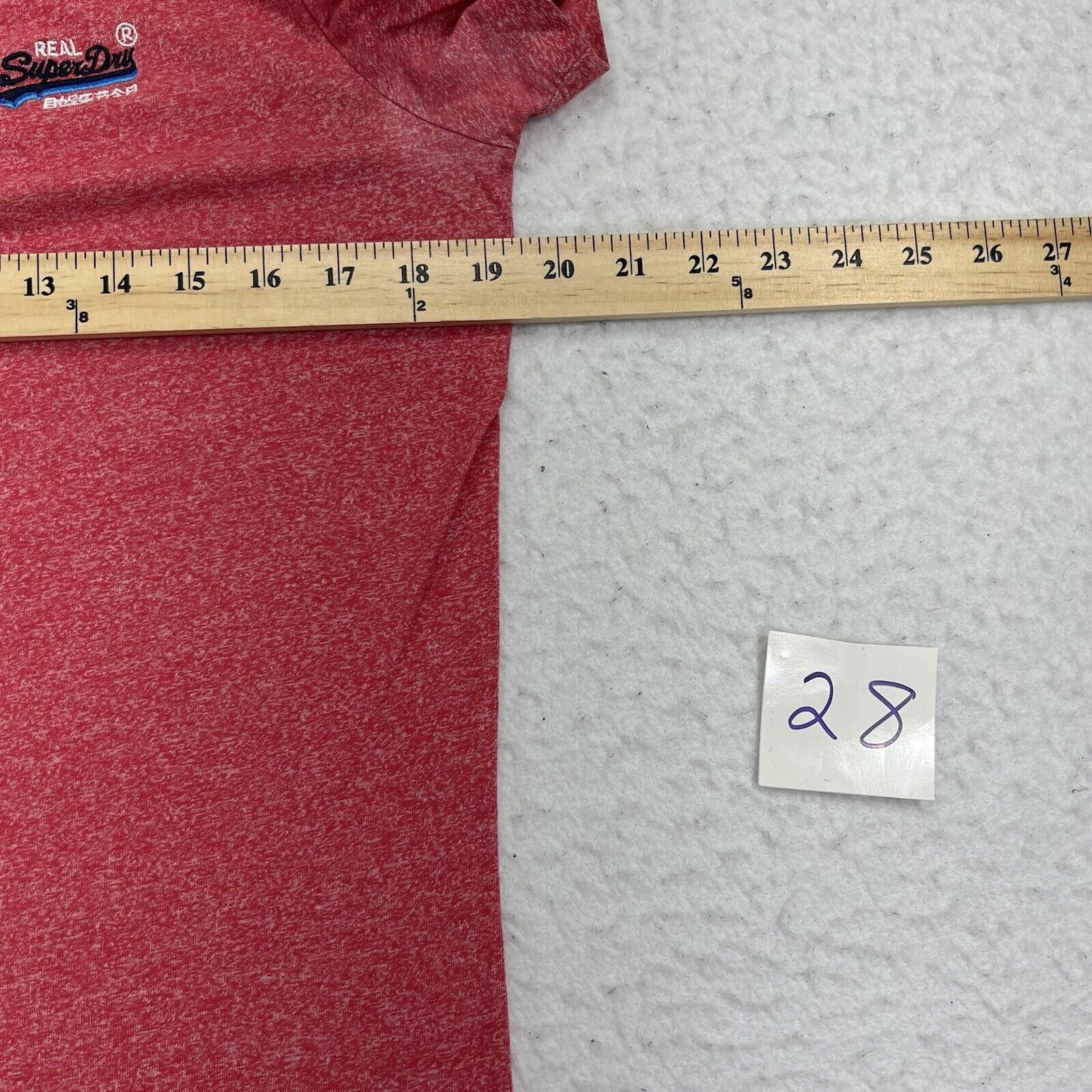 Superdry SuperDry Orange Label Medium Light Red Pink Logo T Shirt Size US M / EU 48-50 / 2 - 7 Thumbnail