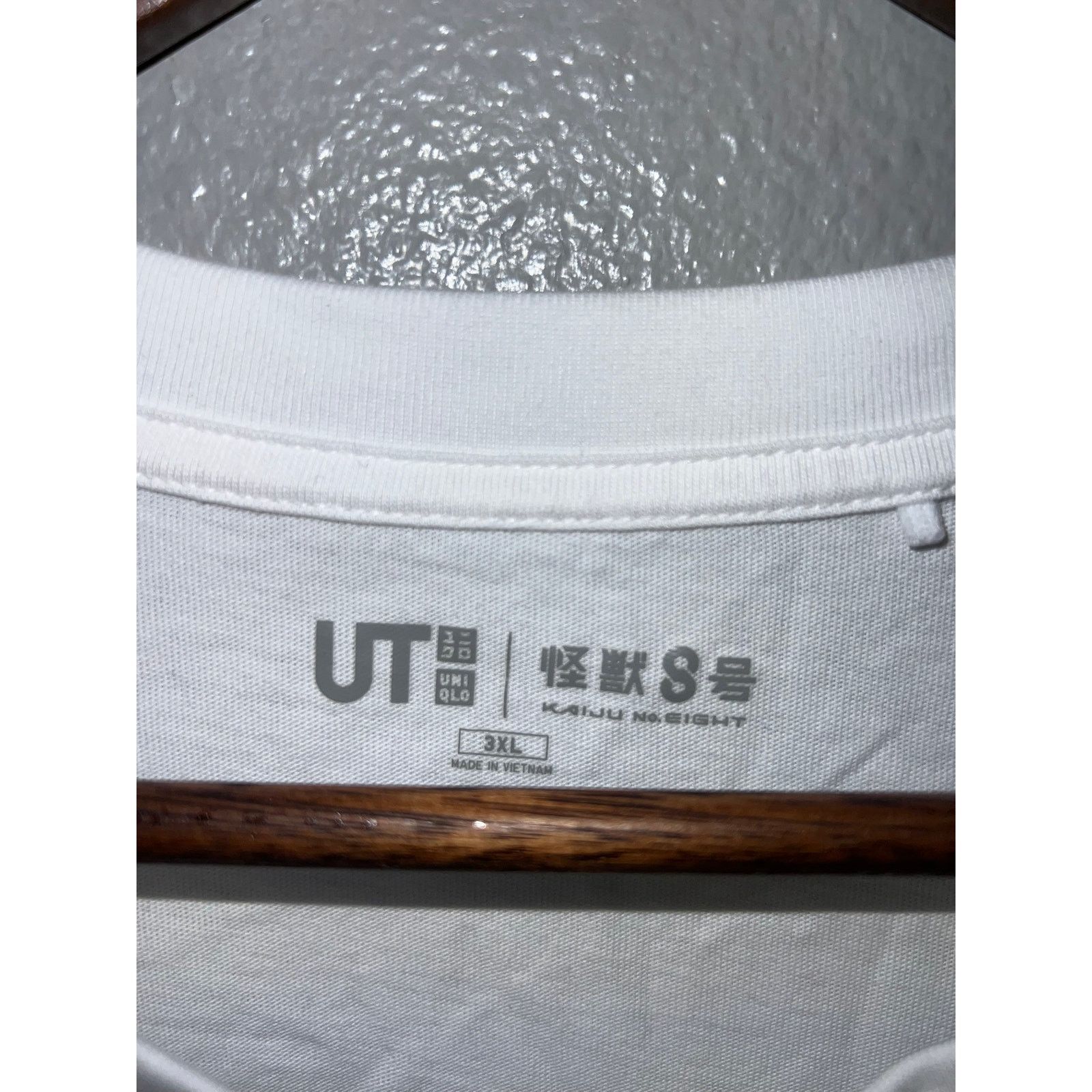 Uniqlo Uniqlo Kaiji No. Eight Shirt Number 8 Anime Graphic White 3X Size US XXL / EU 58 / 5 - 5 Thumbnail