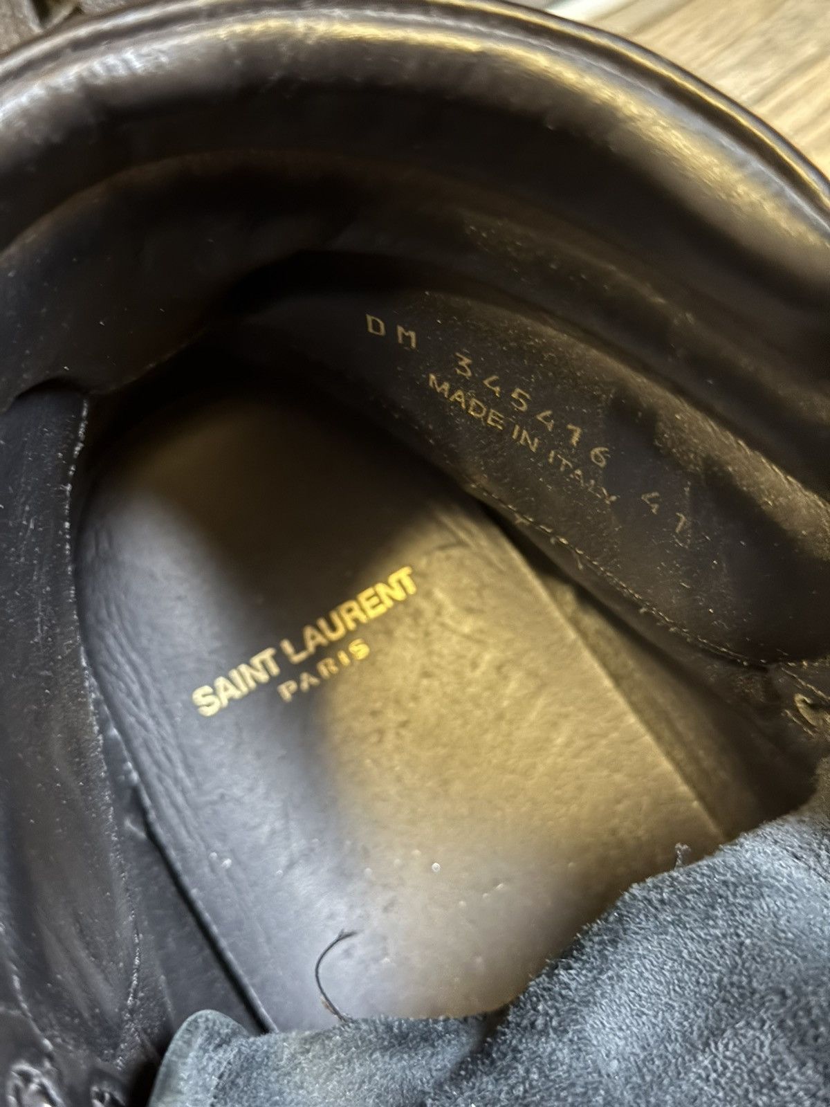 Saint Laurent Paris Saint laurent SL/10H bred sneakers Size US 8 / EU 41 - 4 Thumbnail