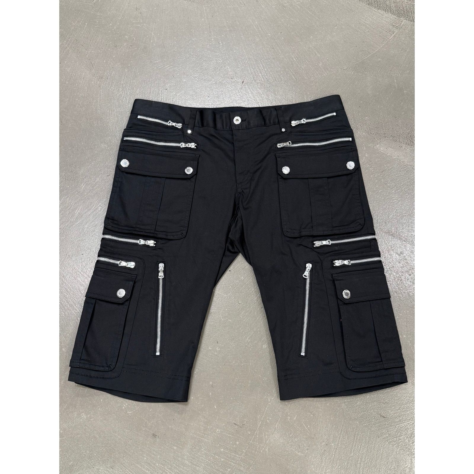 Dolce & Gabbana S/S2008 Dolce & Gabbana runway multi zipper cargo shorts Size 38" / US 16 / IT 52 - 1 Thumbnail