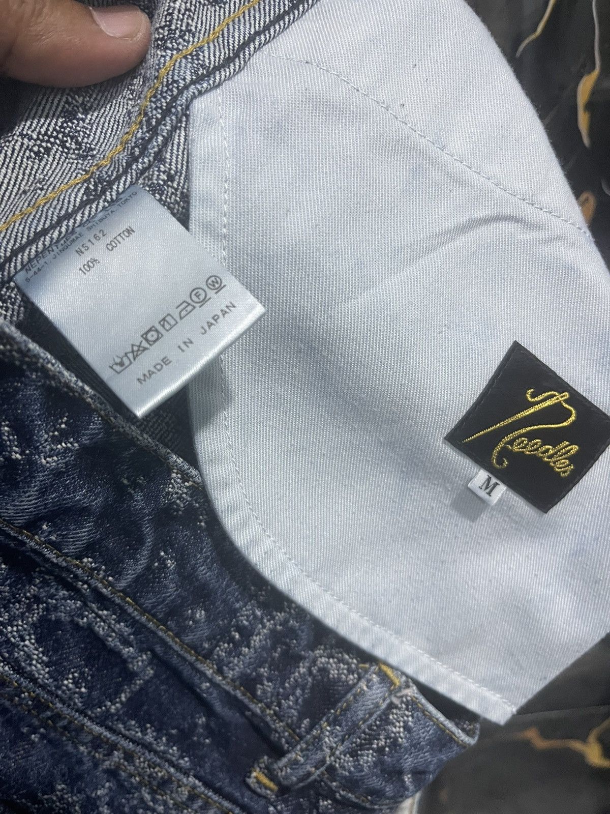Needles Needles Paisly Denim Pant Size US 33 - 3 Thumbnail