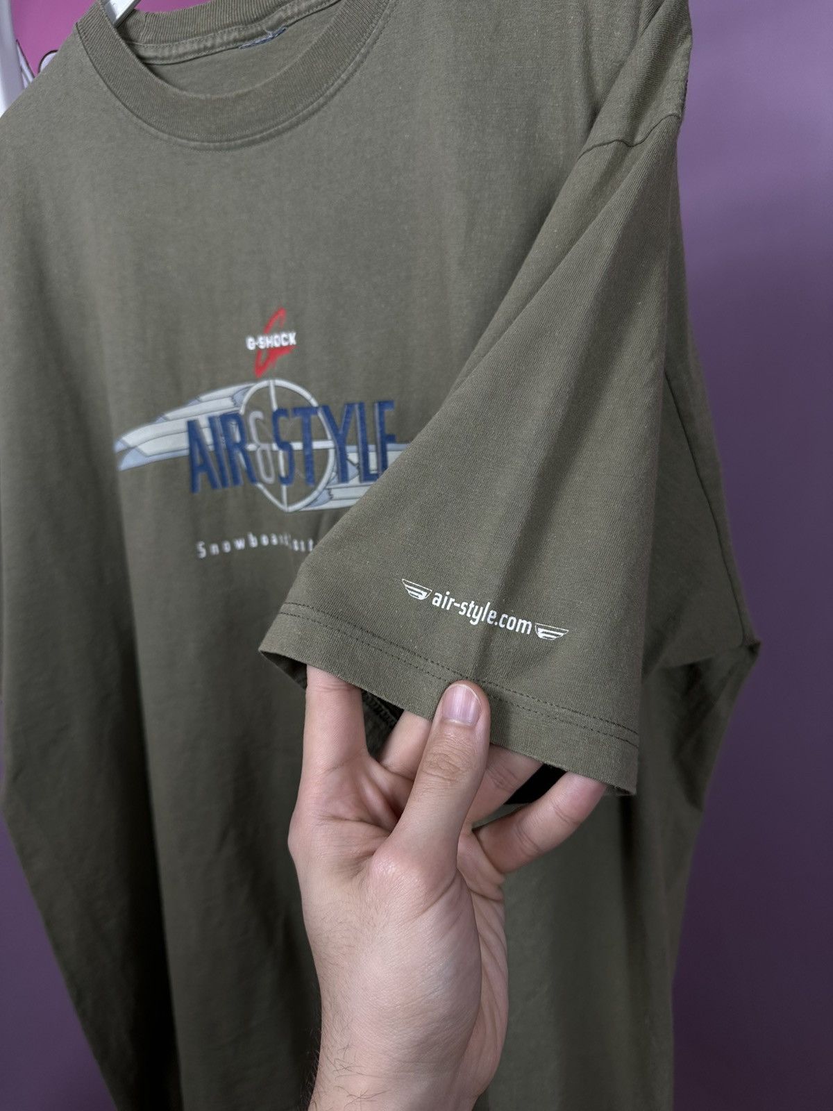 Quiksilver 2000 Quiksilver X G-Shock T-Shirt Snowboard Contest Size US L / EU 52-54 / 3 - 10 Thumbnail