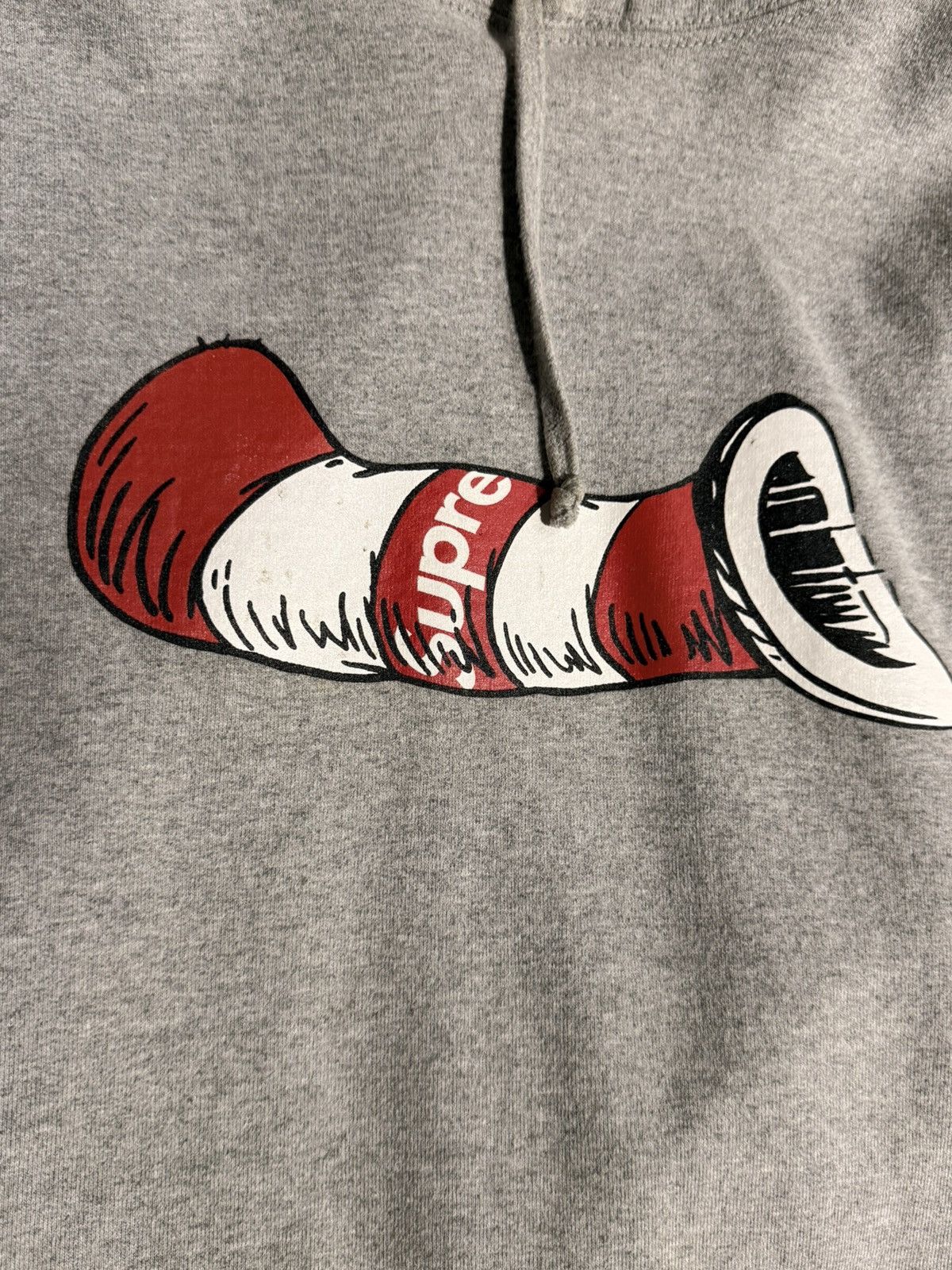 Supreme Supreme Cat In The Hat Hooded Sweatshirt Size US L / EU 52-54 / 3 - 2 Thumbnail