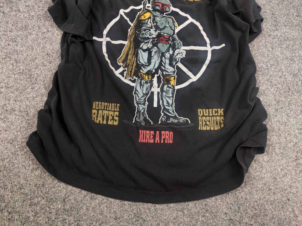 Star Wars Vintage 1996 Star Wars Boba Fett Logo Black Shirt Changes Size US M / EU 48-50 / 2 - 5 Thumbnail