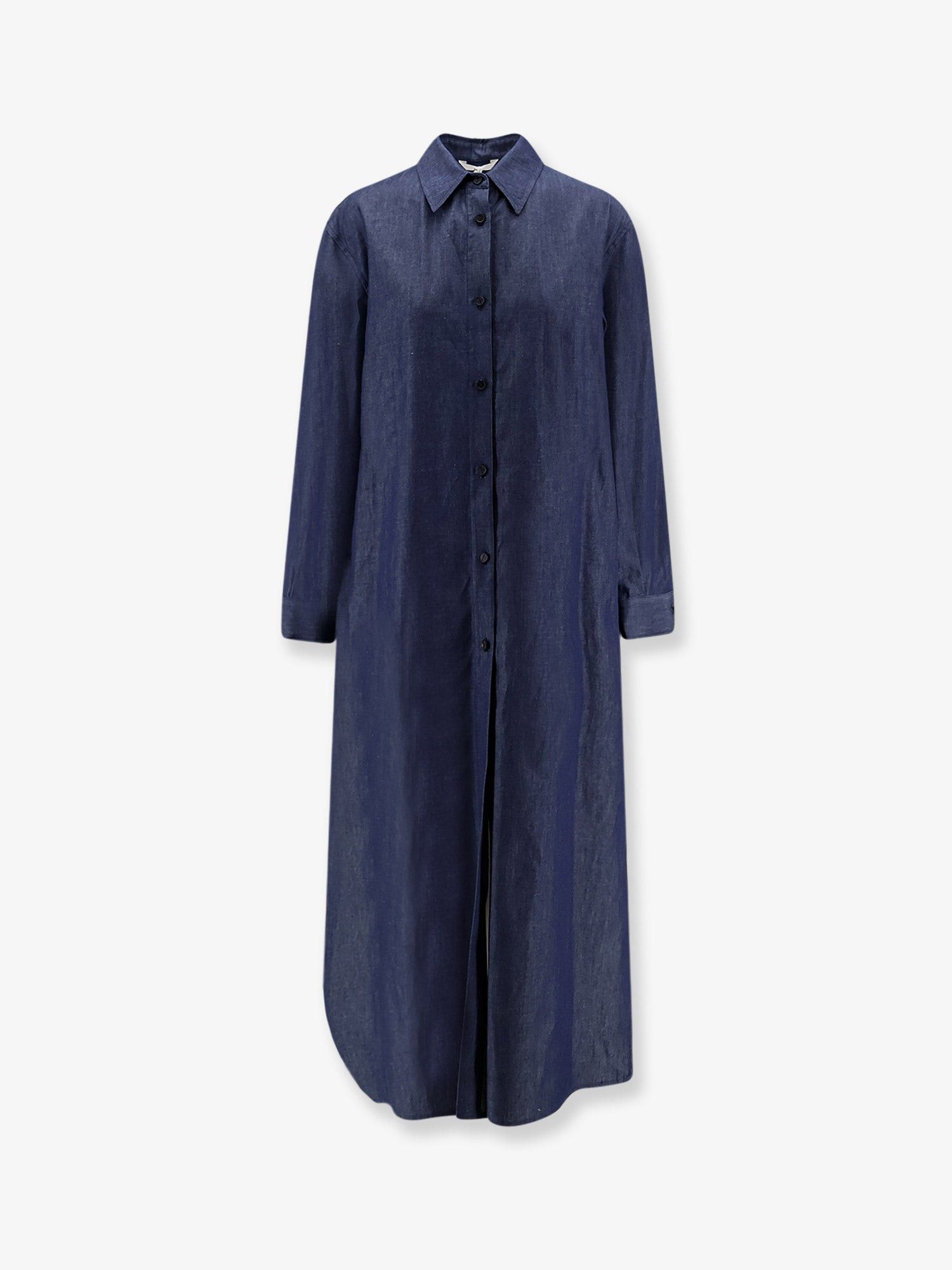 Hevo Arigliano Cotton Chemisier Dress Size L / US 10 / IT 46 - 1 Thumbnail