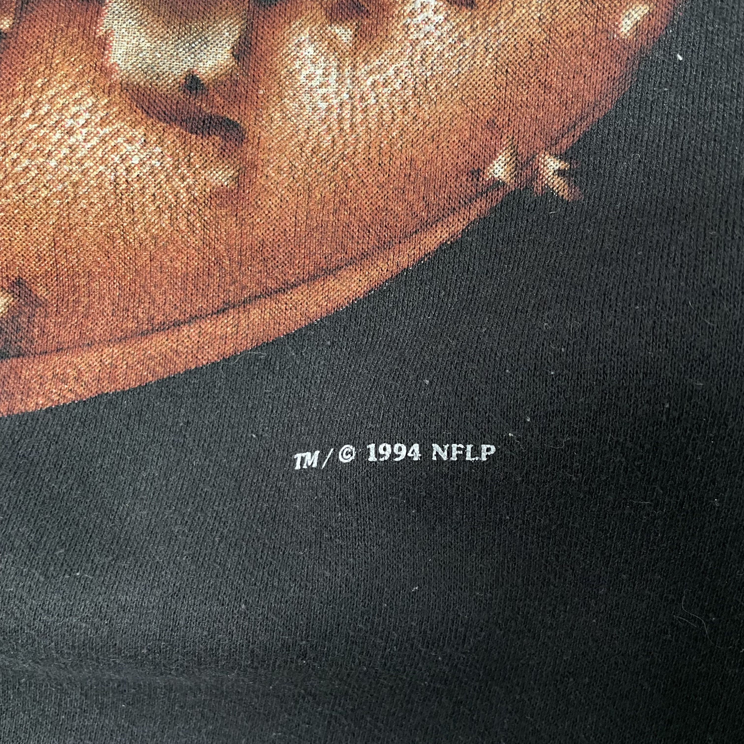 Vintage Vintage 1994 Denver Broncos Black NFL Crewneck Nutmeg Size US L / EU 52-54 / 3 - 3 Thumbnail