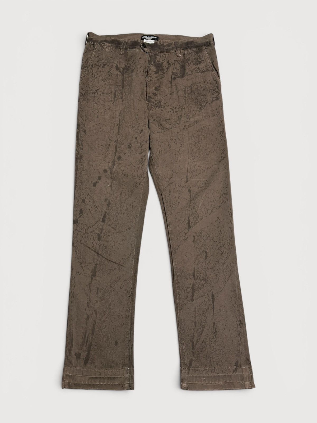 Dolce & Gabbana Skull Print Work Pants Size US 31 - 1 Thumbnail