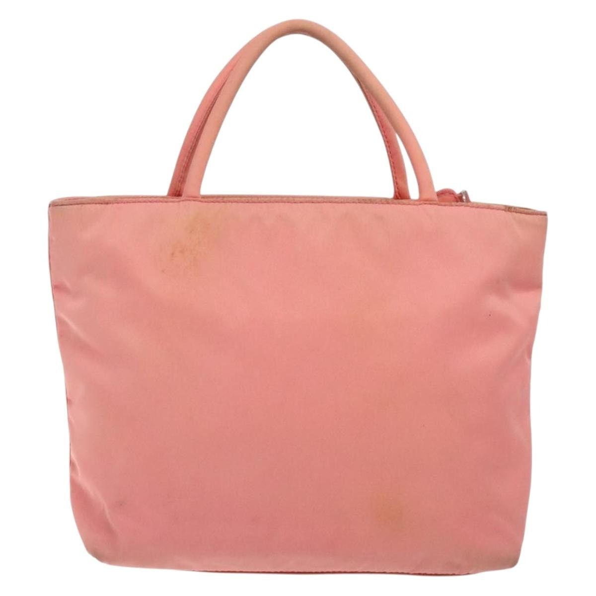 Prada PRADA Hand Bag Nylon Pink Size ONE SIZE - 3 Thumbnail