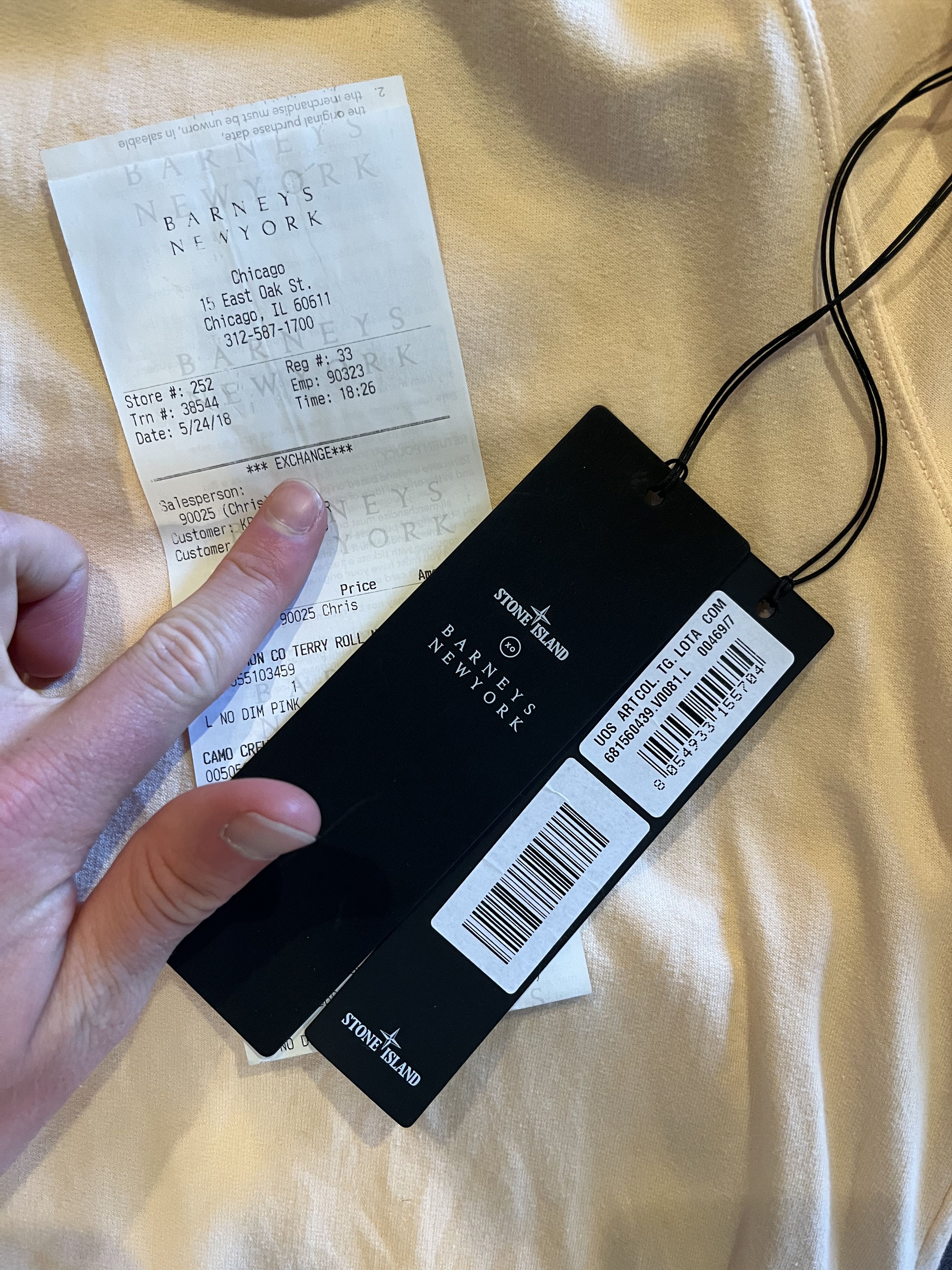Stone Island Stone Island x Barneys New York Rollneck/Mockneck Size US L / EU 52-54 / 3 - 6 Thumbnail