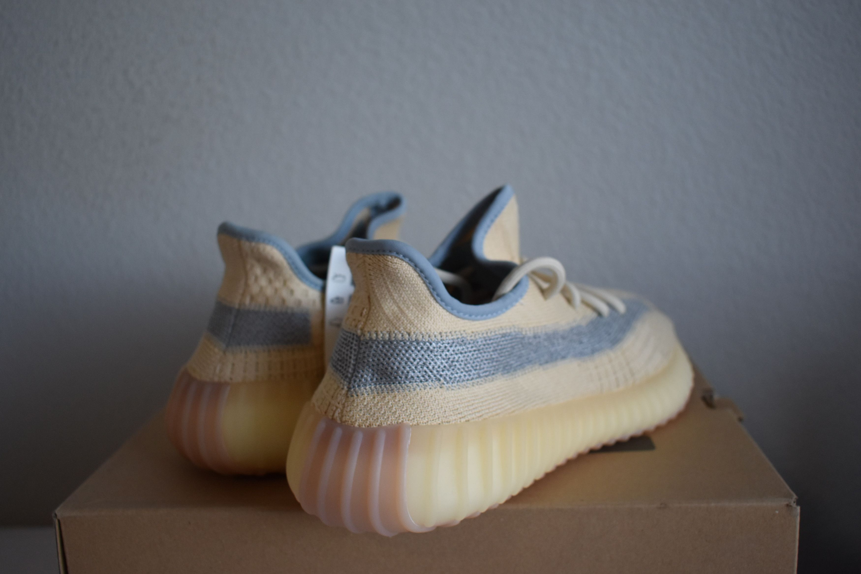 Adidas × Kanye West Yeezy Boost 350 V2 'Linen' Size US 8.5 / EU 41-42 - 10 Thumbnail