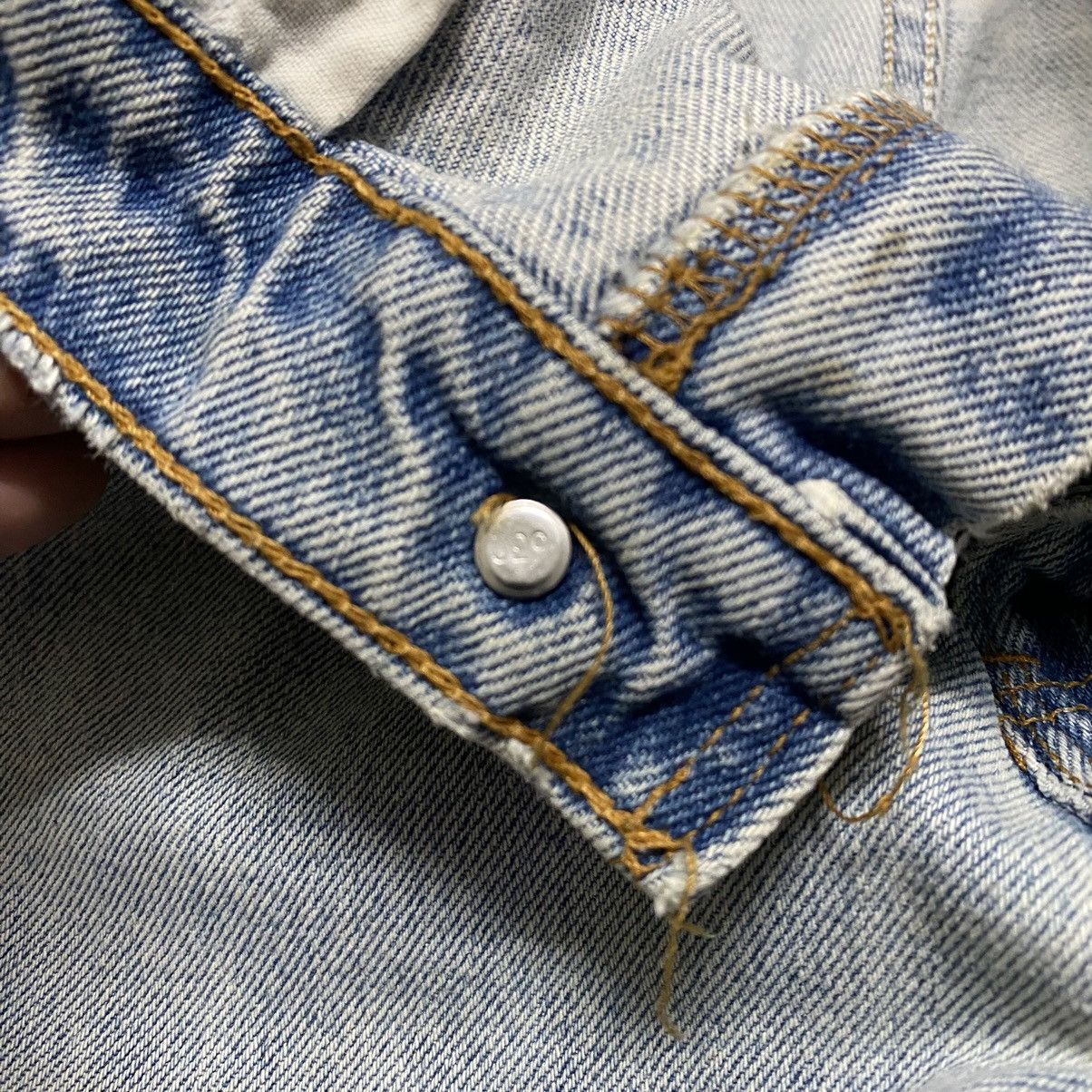Levi's Vintage 90s Levis 517 Flare Jeans Sky Blue Size US 29 - 17 Thumbnail