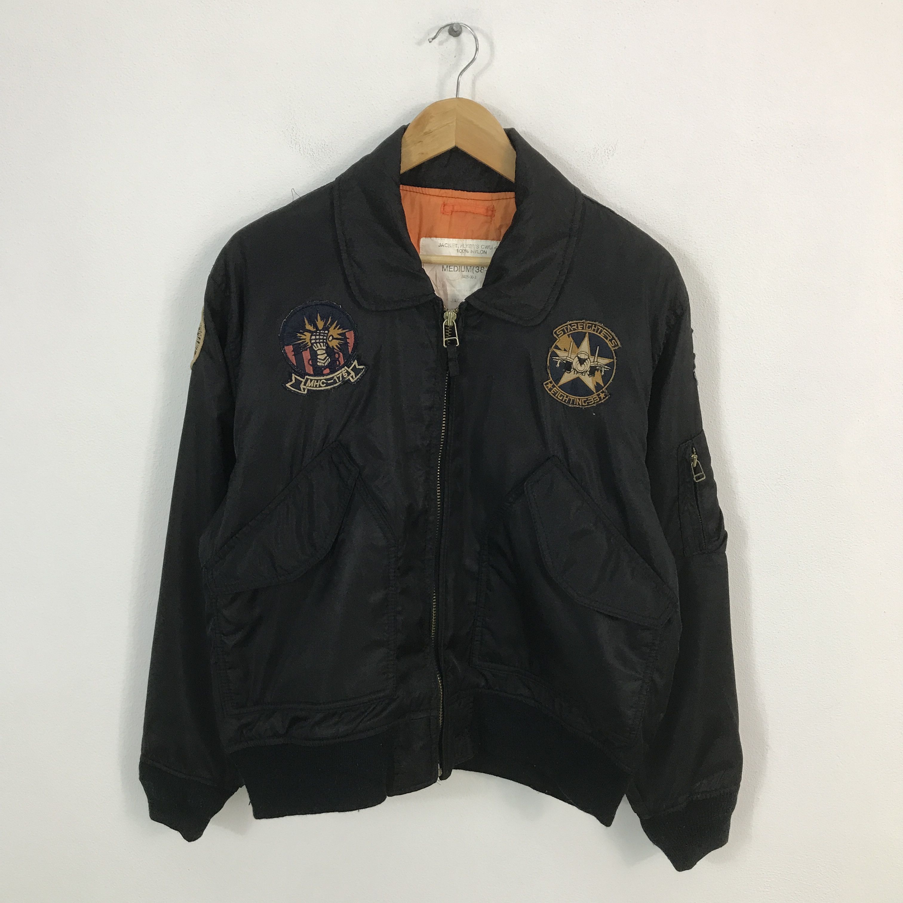 Japanese Brand meal combat individual Ma1 style Bomber jacket Size US M / EU 48-50 / 2 - 1 Thumbnail