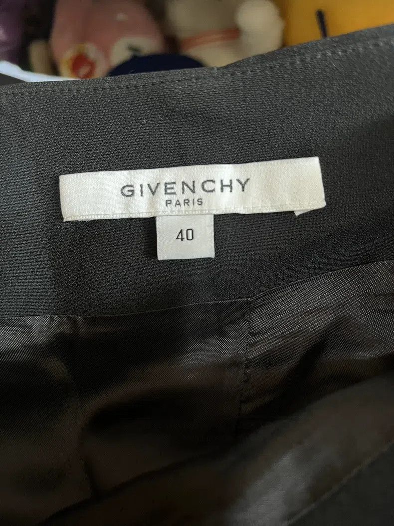 Givenchy Givenchy Black Mini Skirt Size 39" - 3 Thumbnail