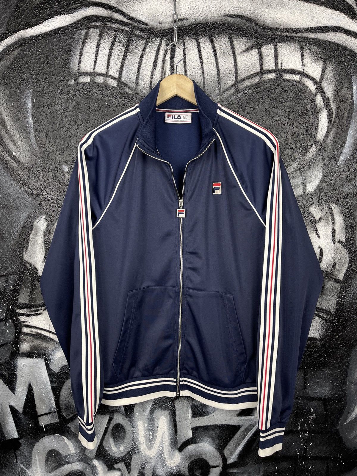 Fila Fila Casual Full Zip Track Top Jacket Men’s Size Large Size US L / EU 52-54 / 3 - 9 Thumbnail